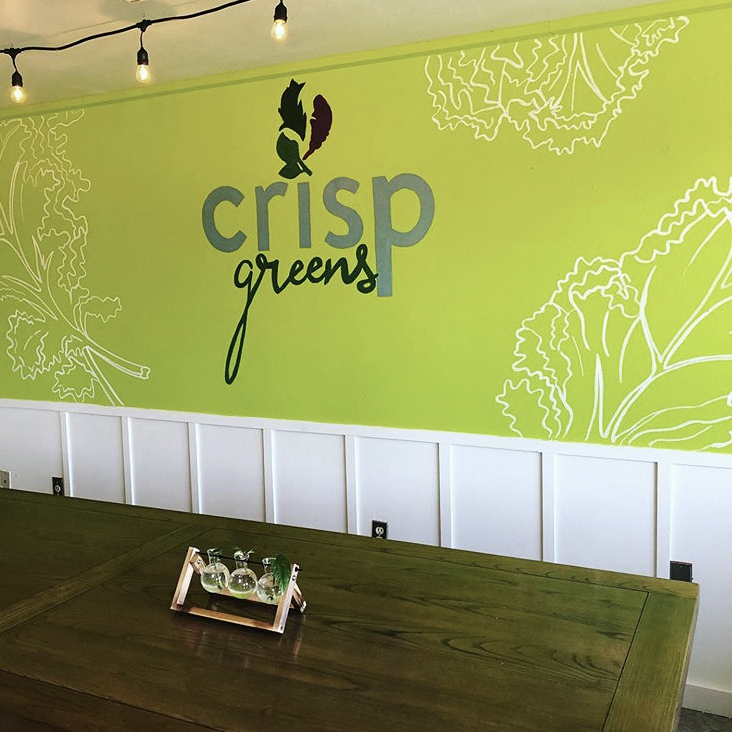 Crisp Greens Tacoma | Mural Design