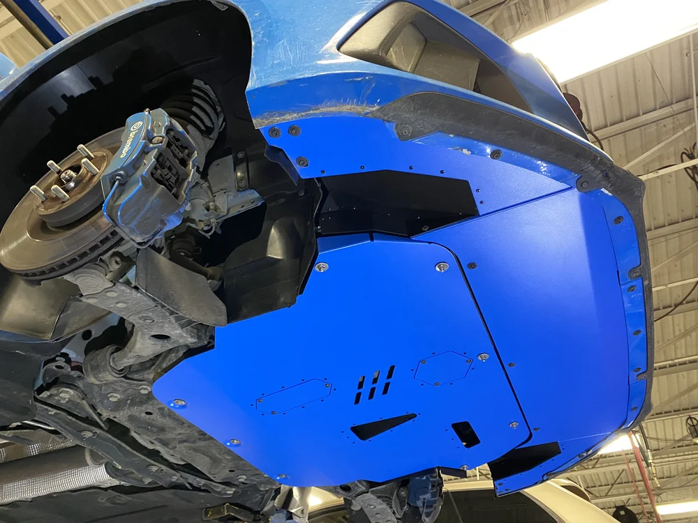 2016-2018 Focus RS Aluminum Front Splash Guard — ADF Customs