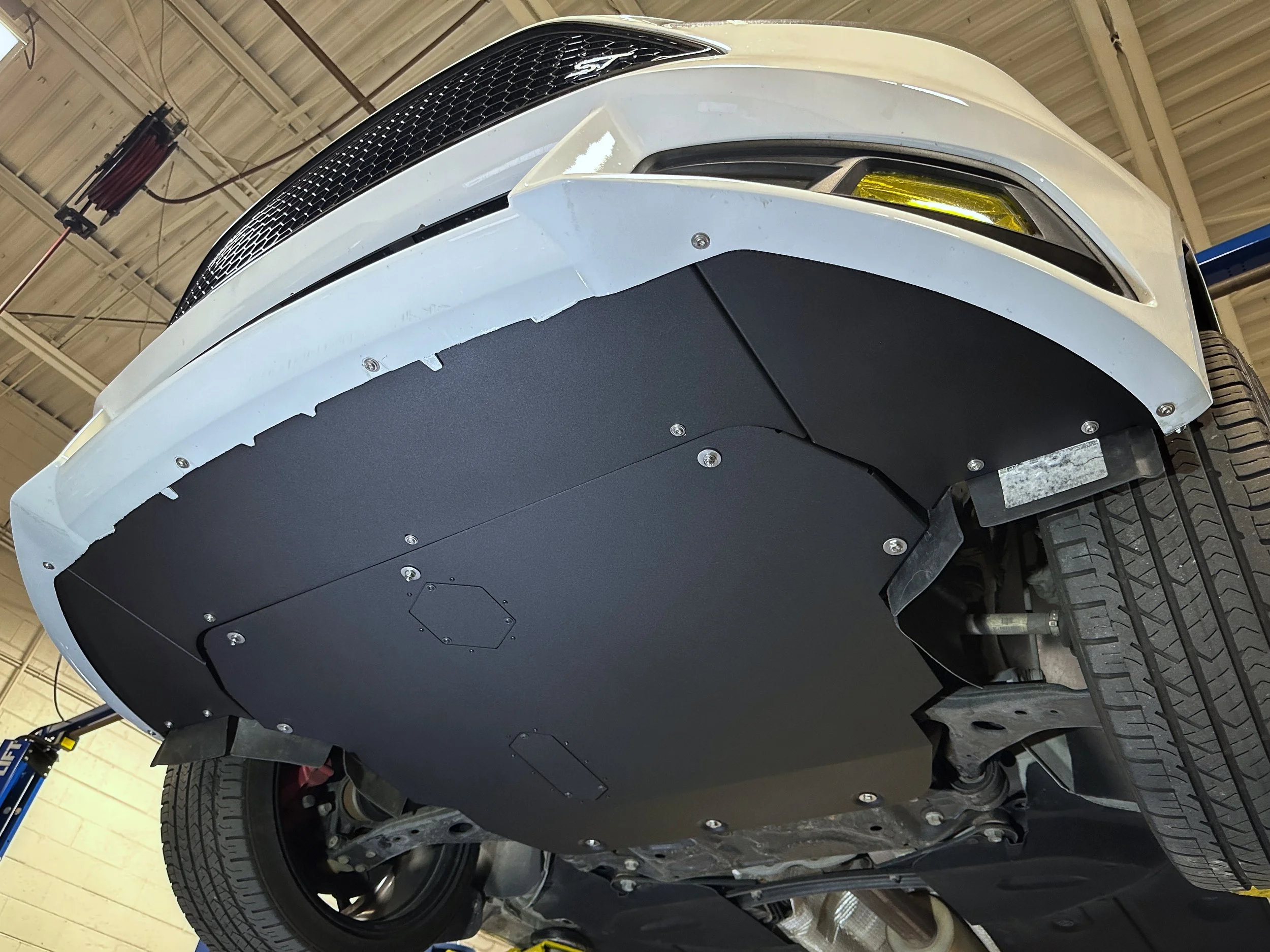 20122018 Ford Focus ST Aluminum Skid Plate — ADF Customs