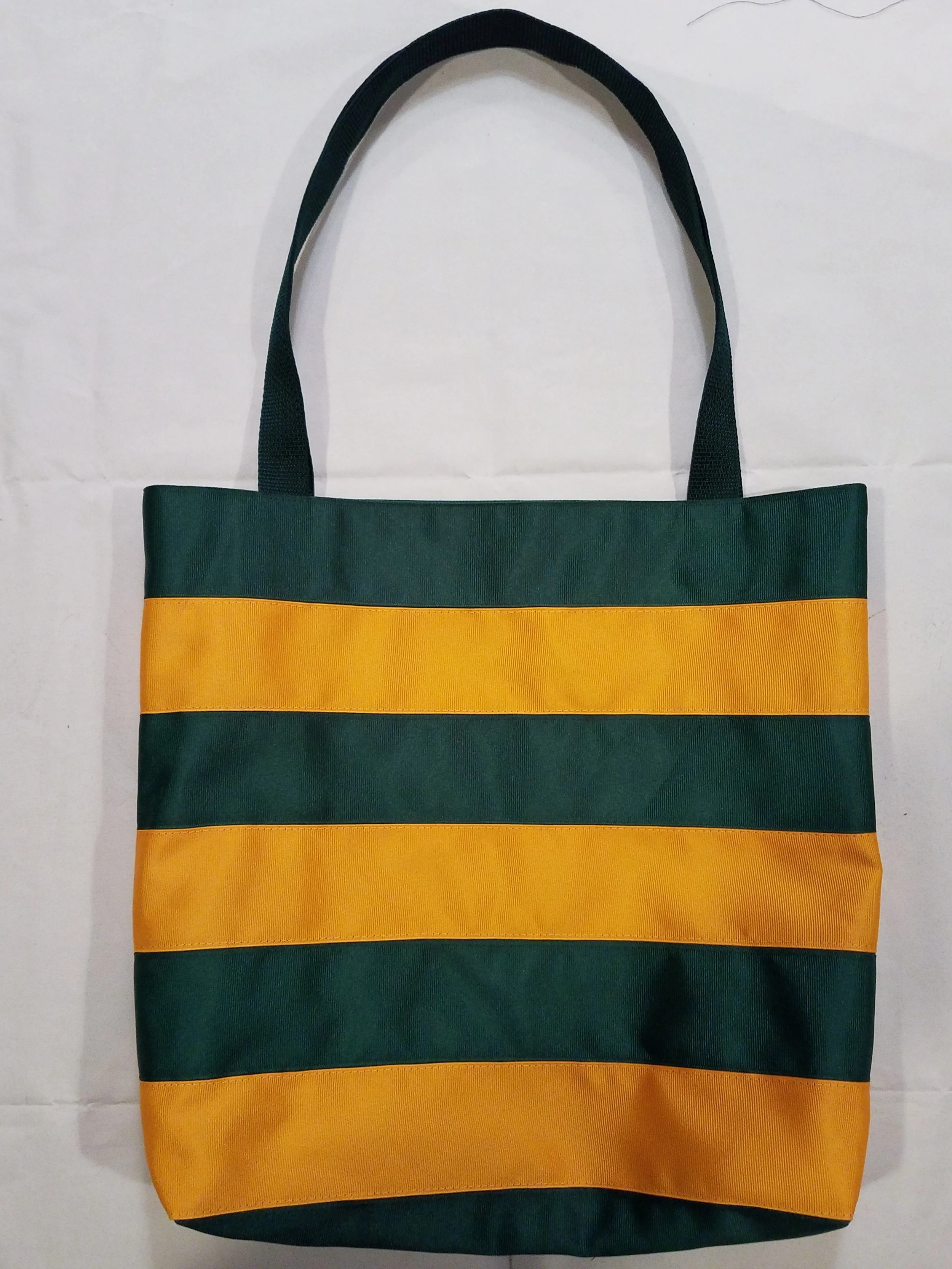 Green and Yellow Ribbon Bag