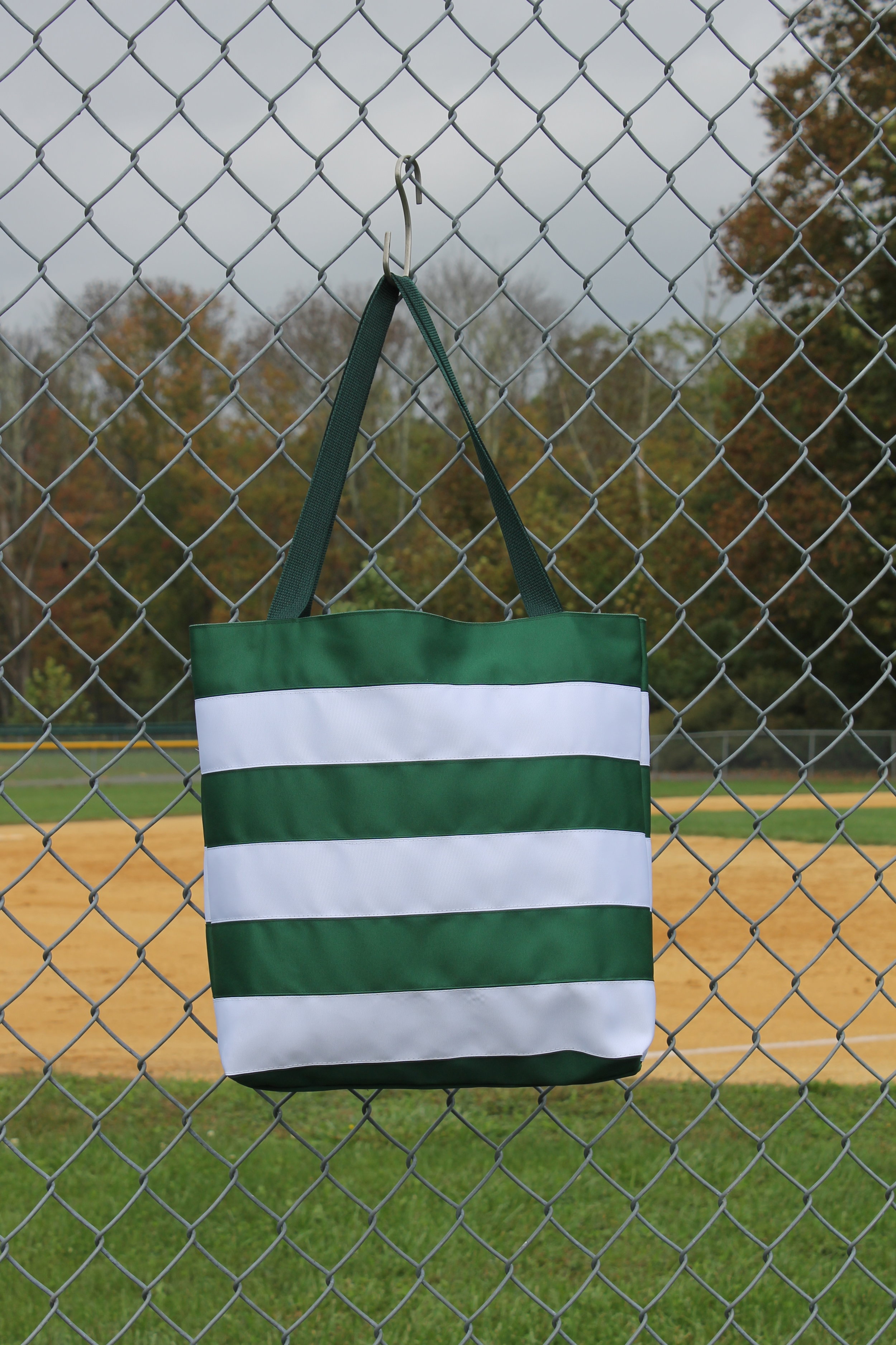 Green and White Spirit Bag