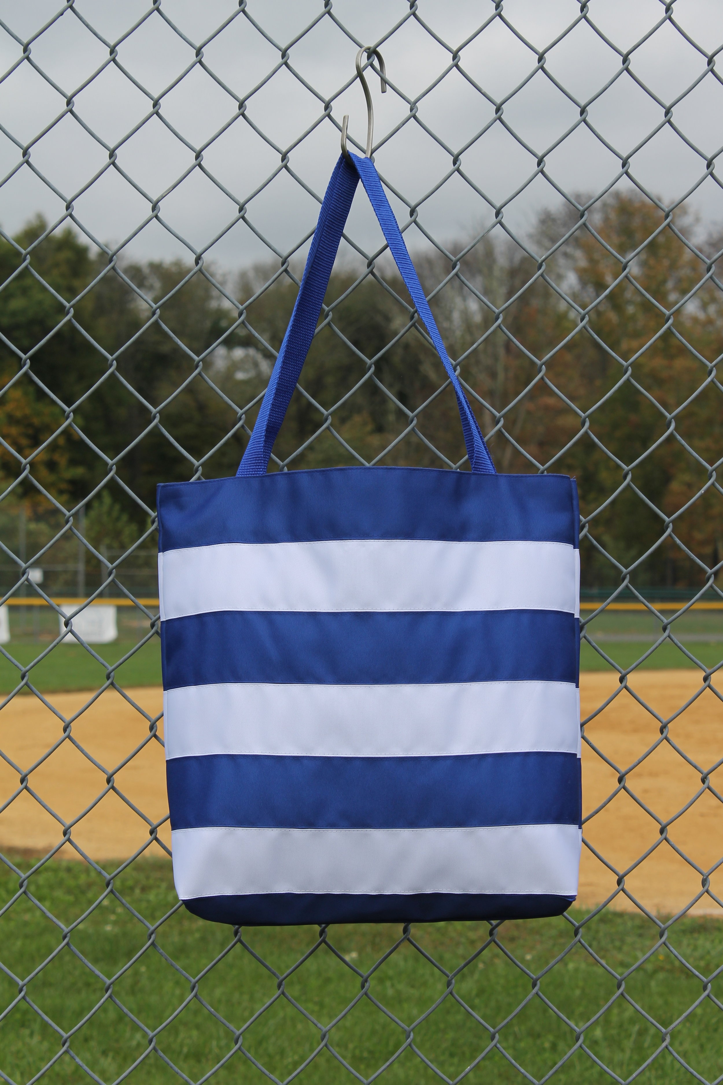 Blue and White Spirit Bag