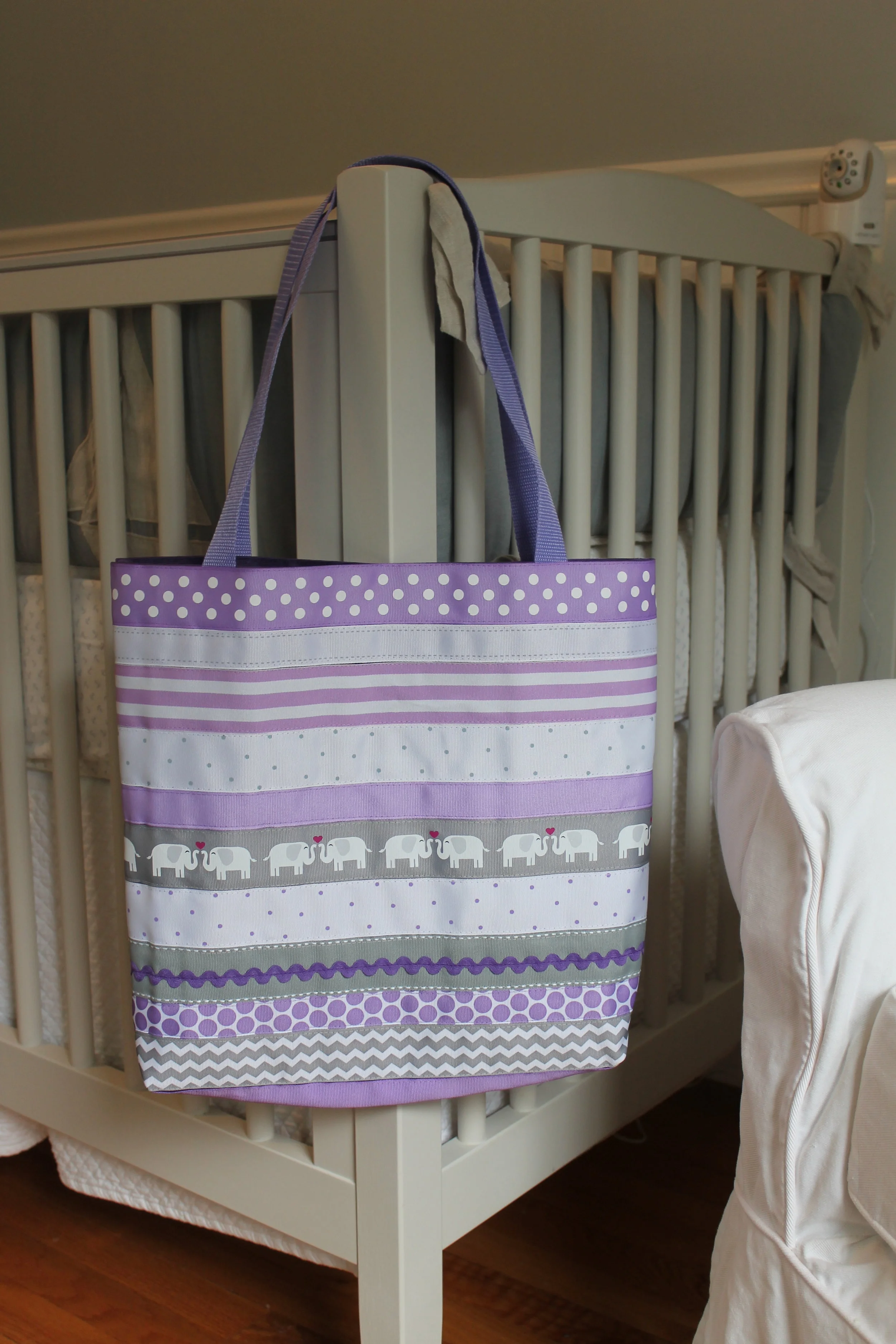 Purple Baby Bag
