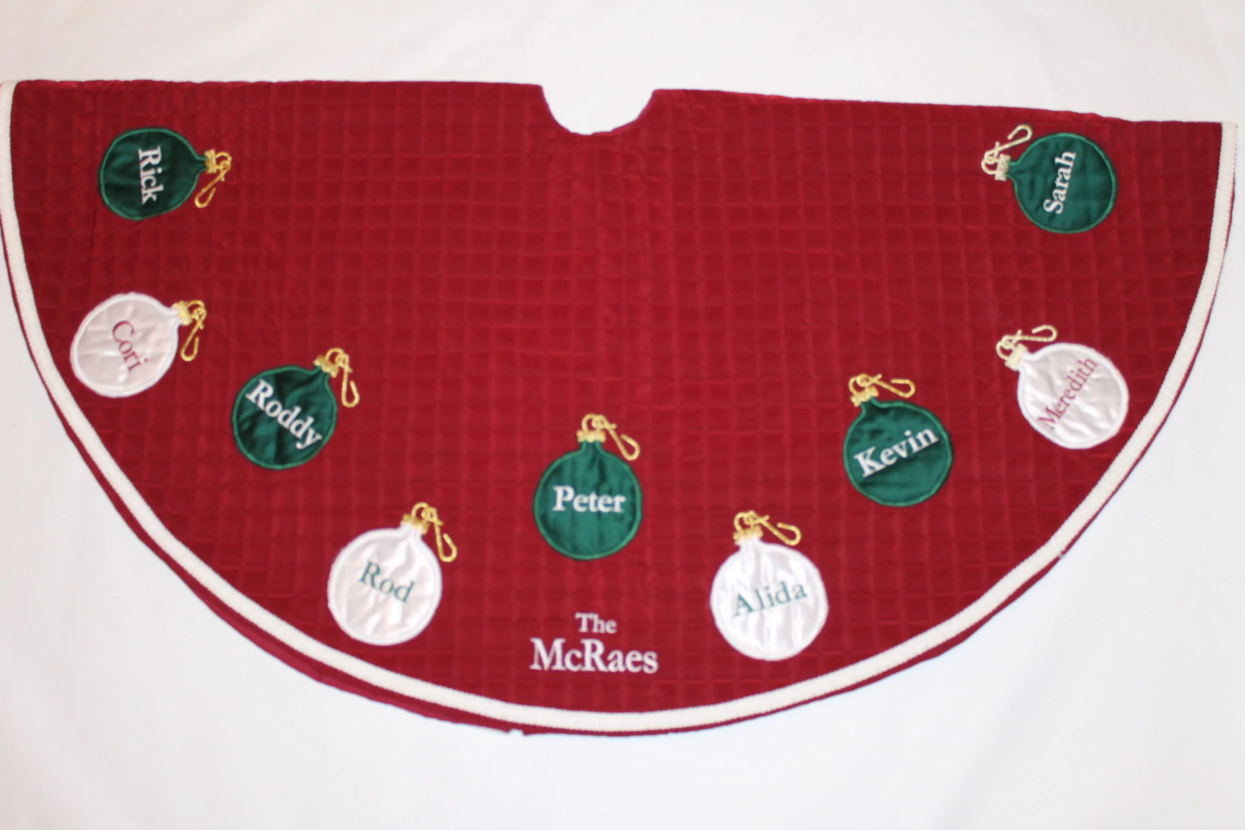 McRae Tree Skirt - Custom Design
