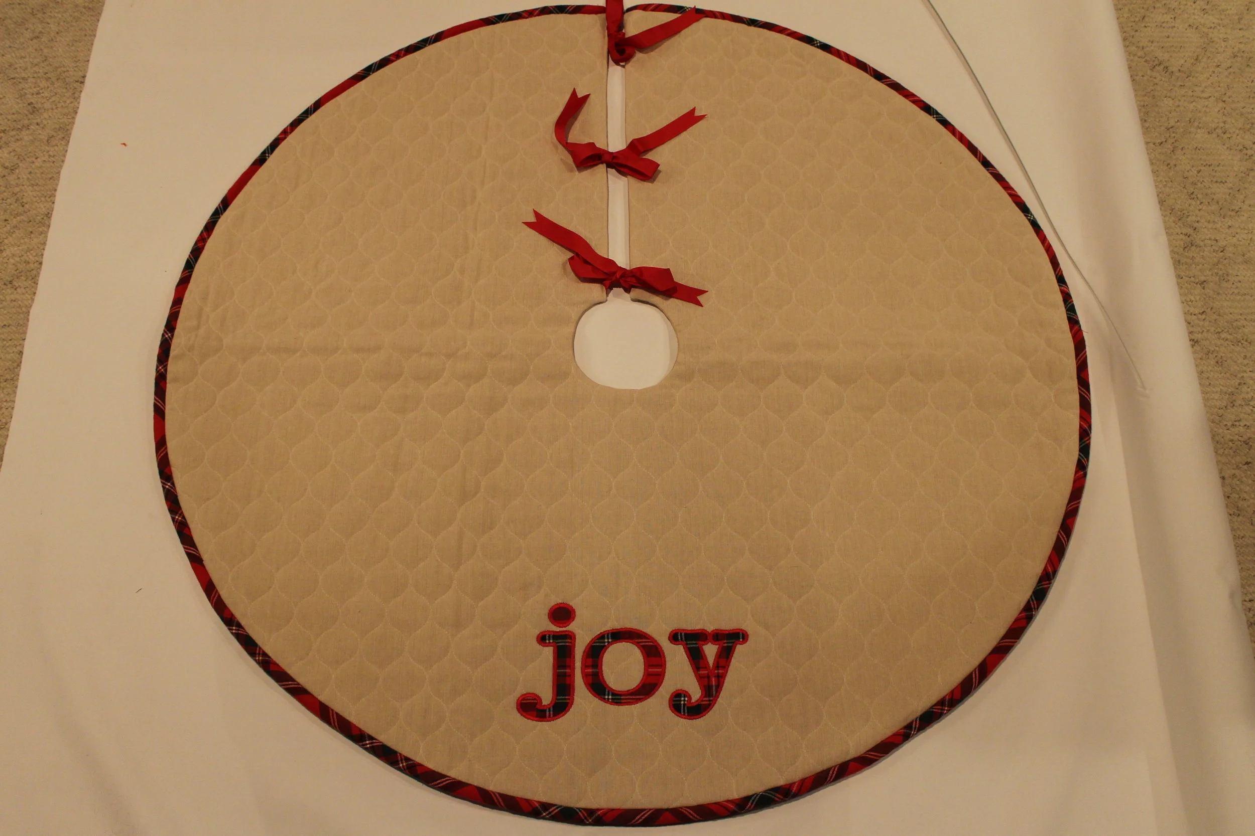 Joy Christmas Tree Skirt