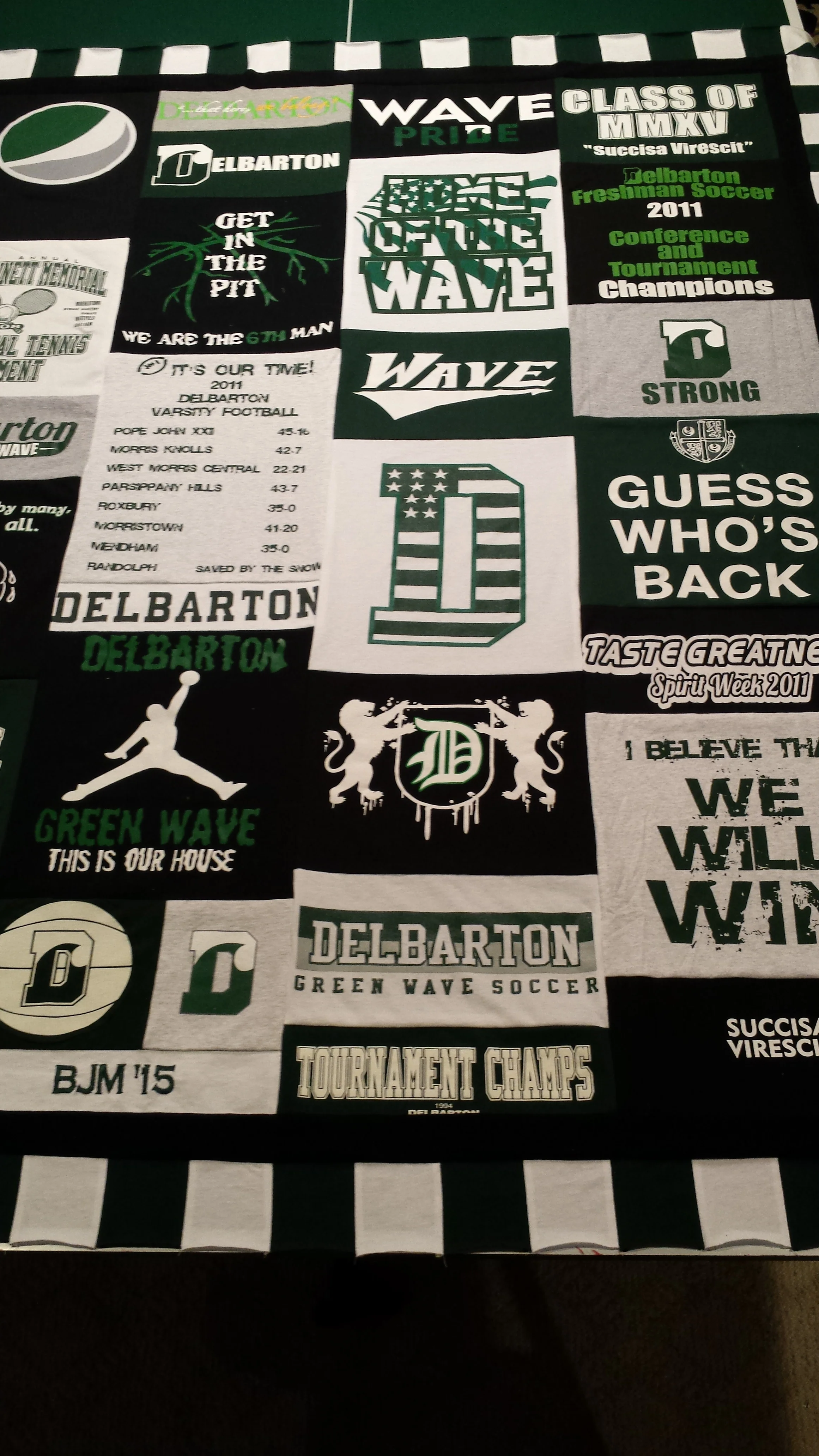 Delbarton Graduation Quilt