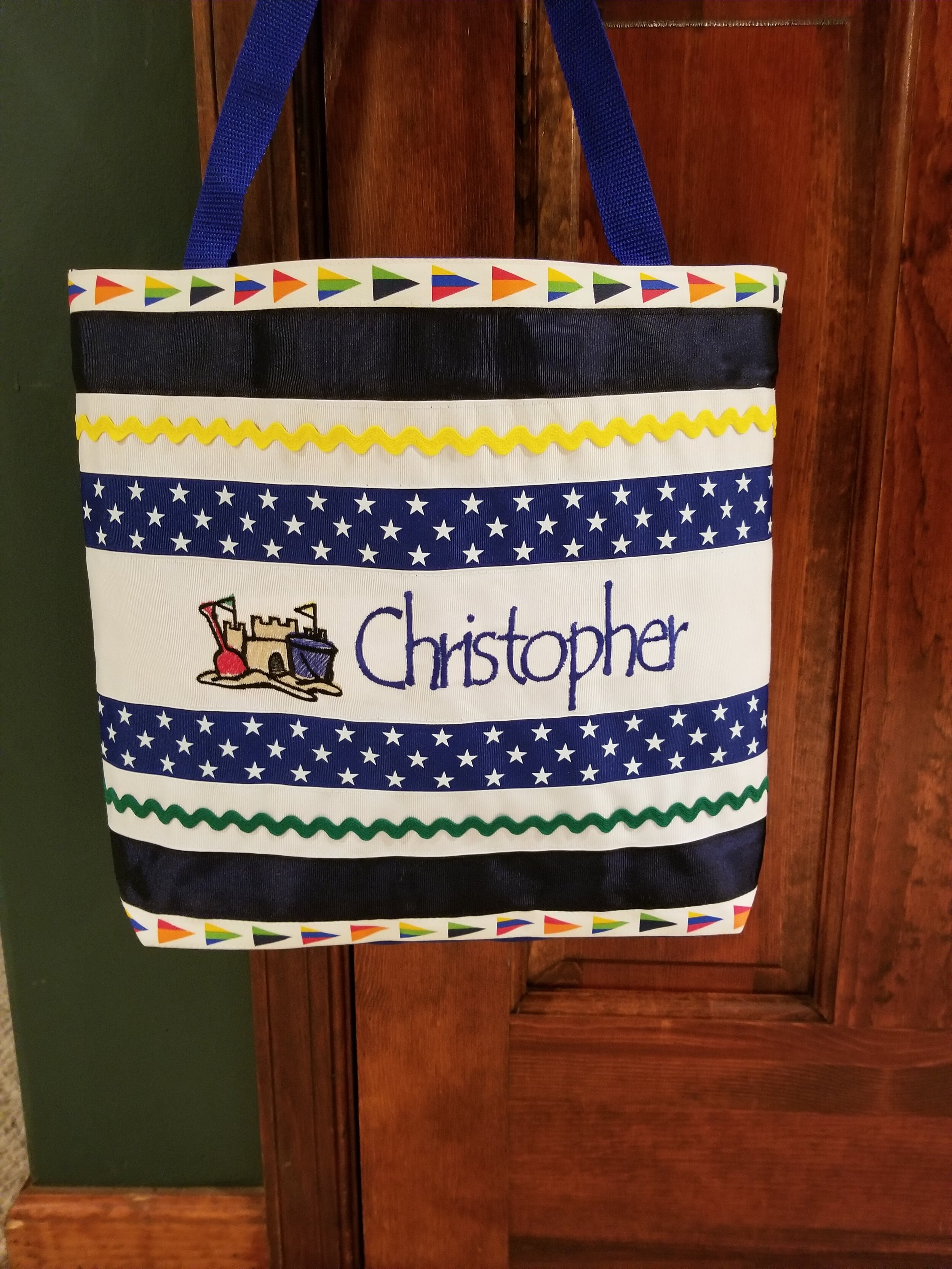 Sand Castle Themed Baby Bag