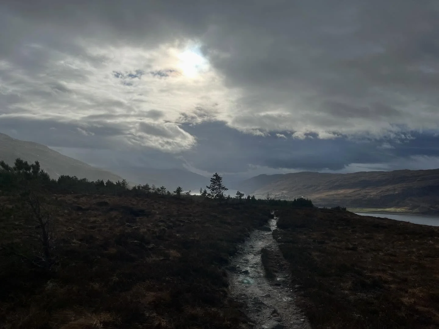 Went a run up a hill in Ullapool the day