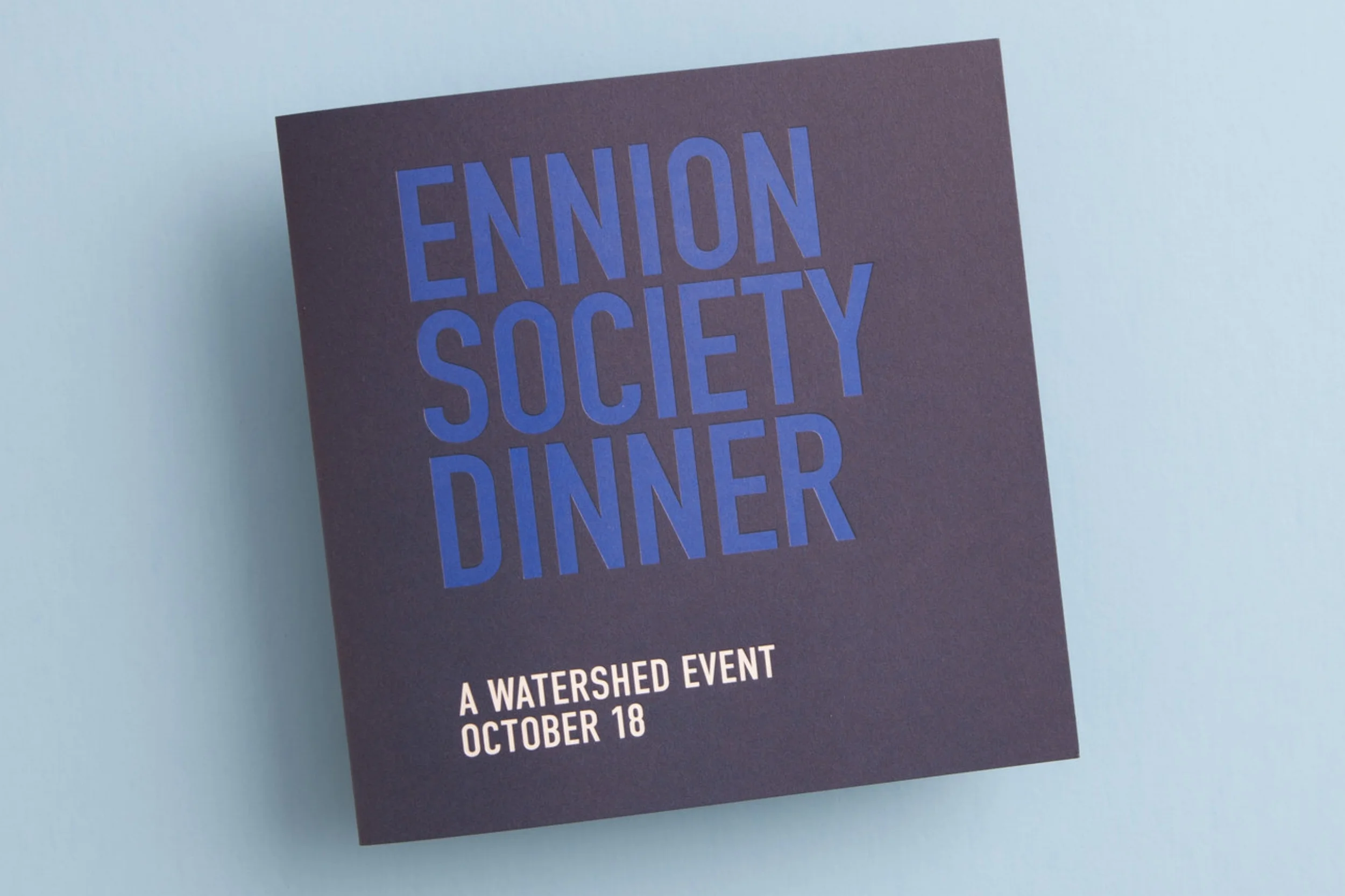 2017 Ennion Society Dinner