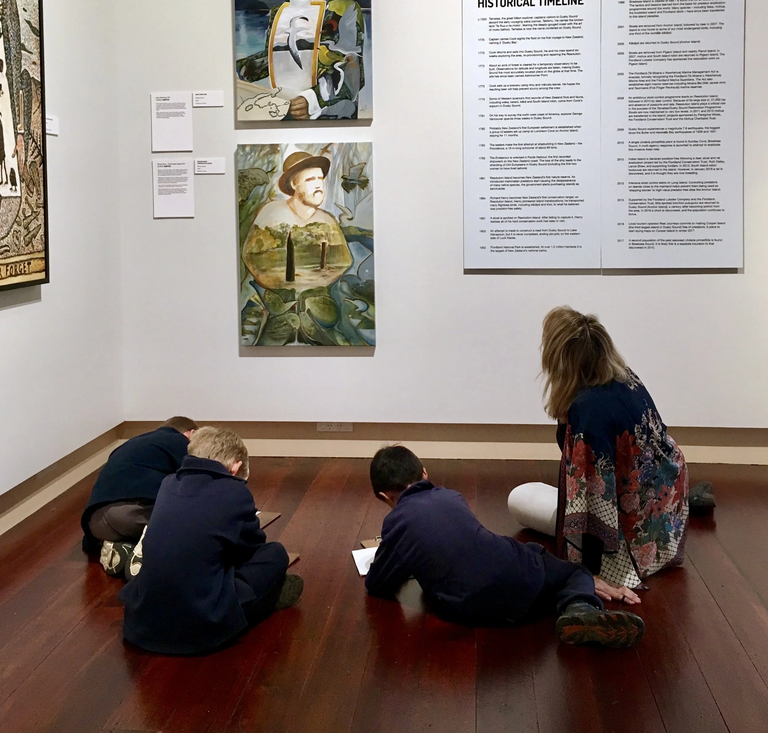 ROOM 4 SUTER ART GALLERY VISIT, TERM THREE 2017