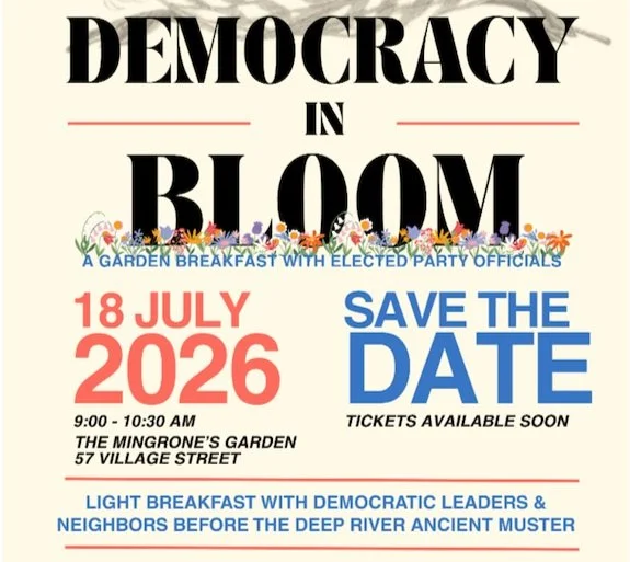 Democracy in Bloom Garden Breakfast Fundraiser