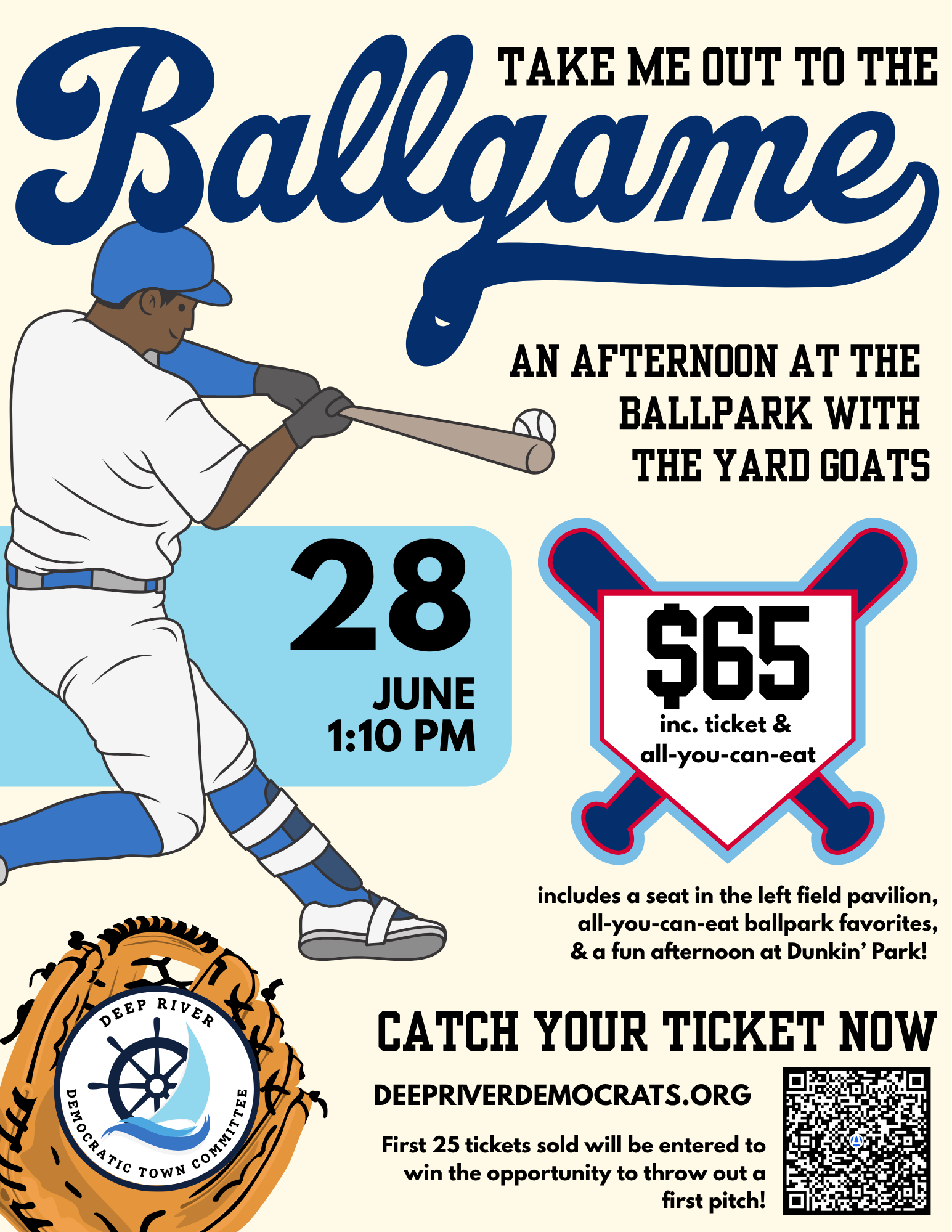 Yard Goats "Take Me Out to the Ballgame" Fundraiser