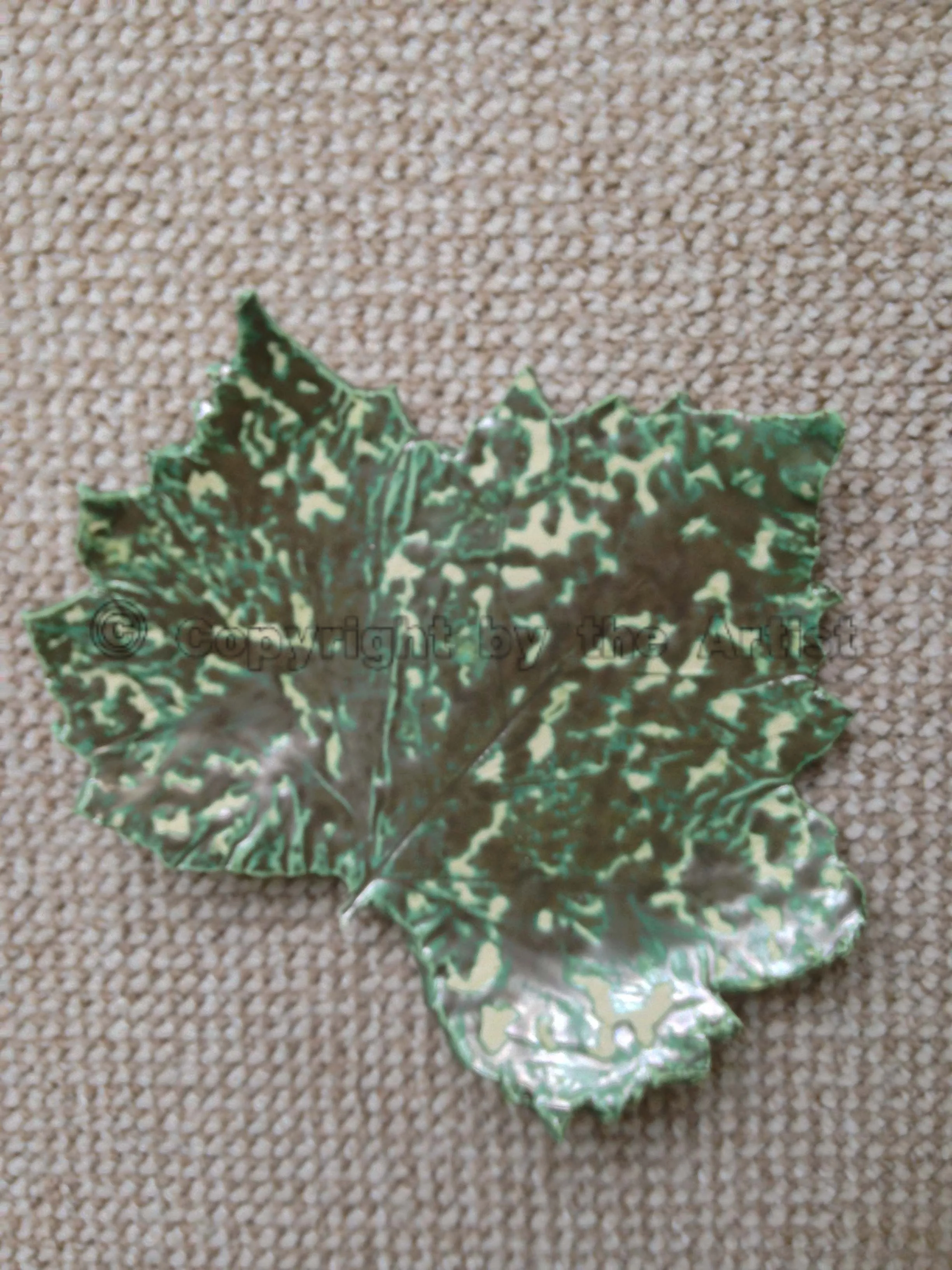 Leaf 24 - Spotted Verdigris