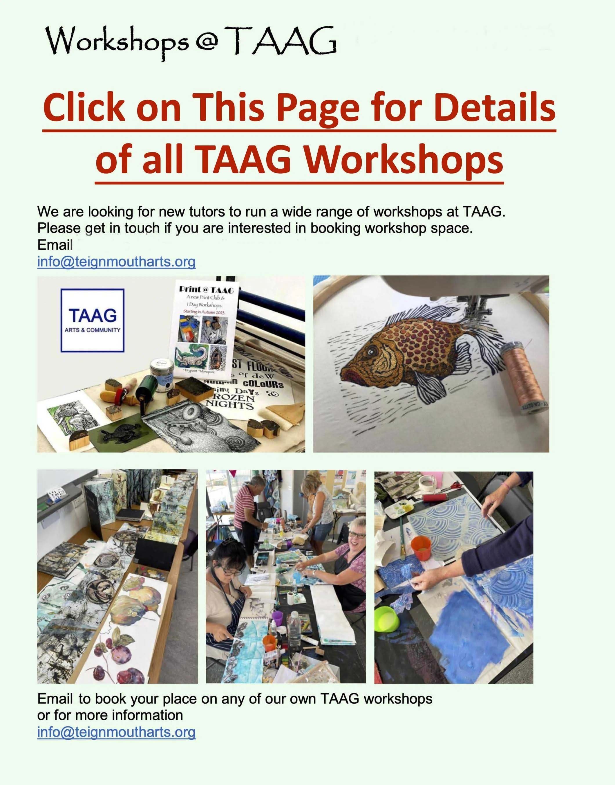 TAAG Workshops