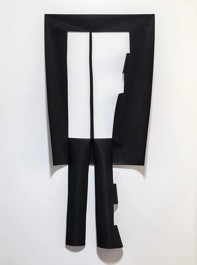 IF , 2013, Interfacing Fabric, 77'' x 38'' x 3''