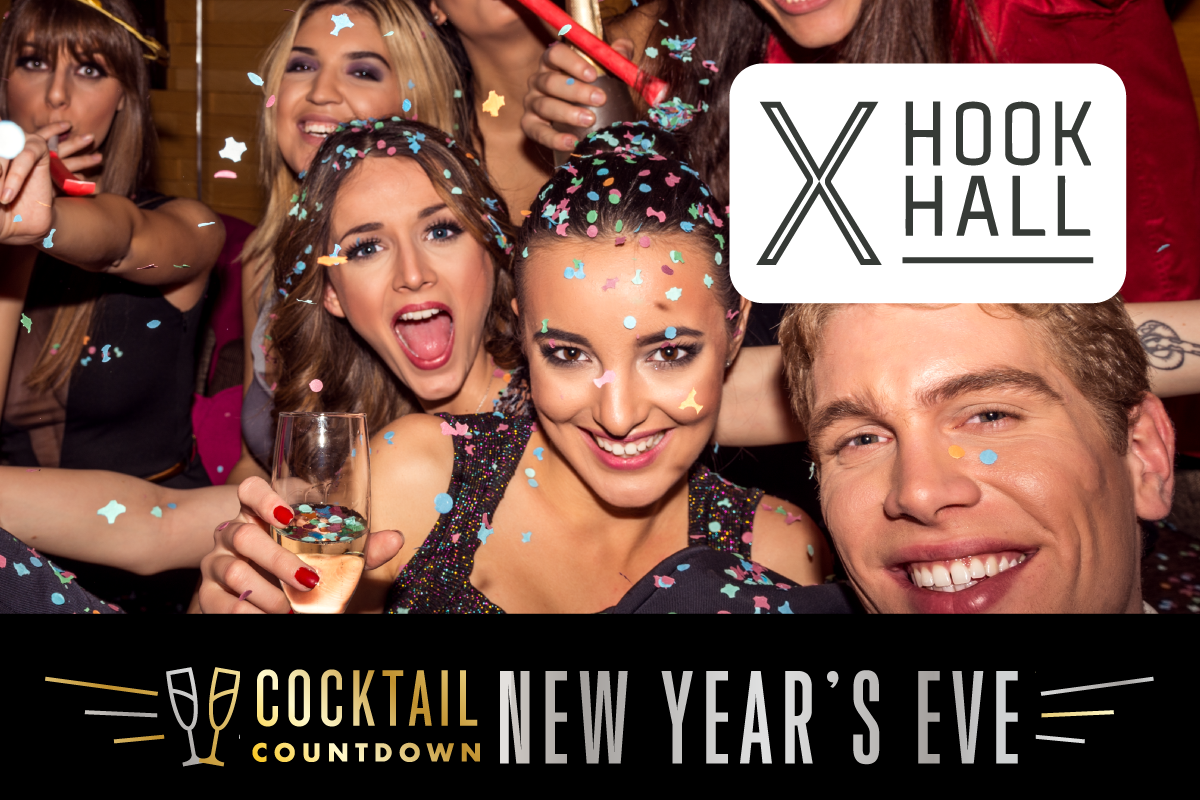 Cocktail Countdown New Year's Eve Party at Hook Hall