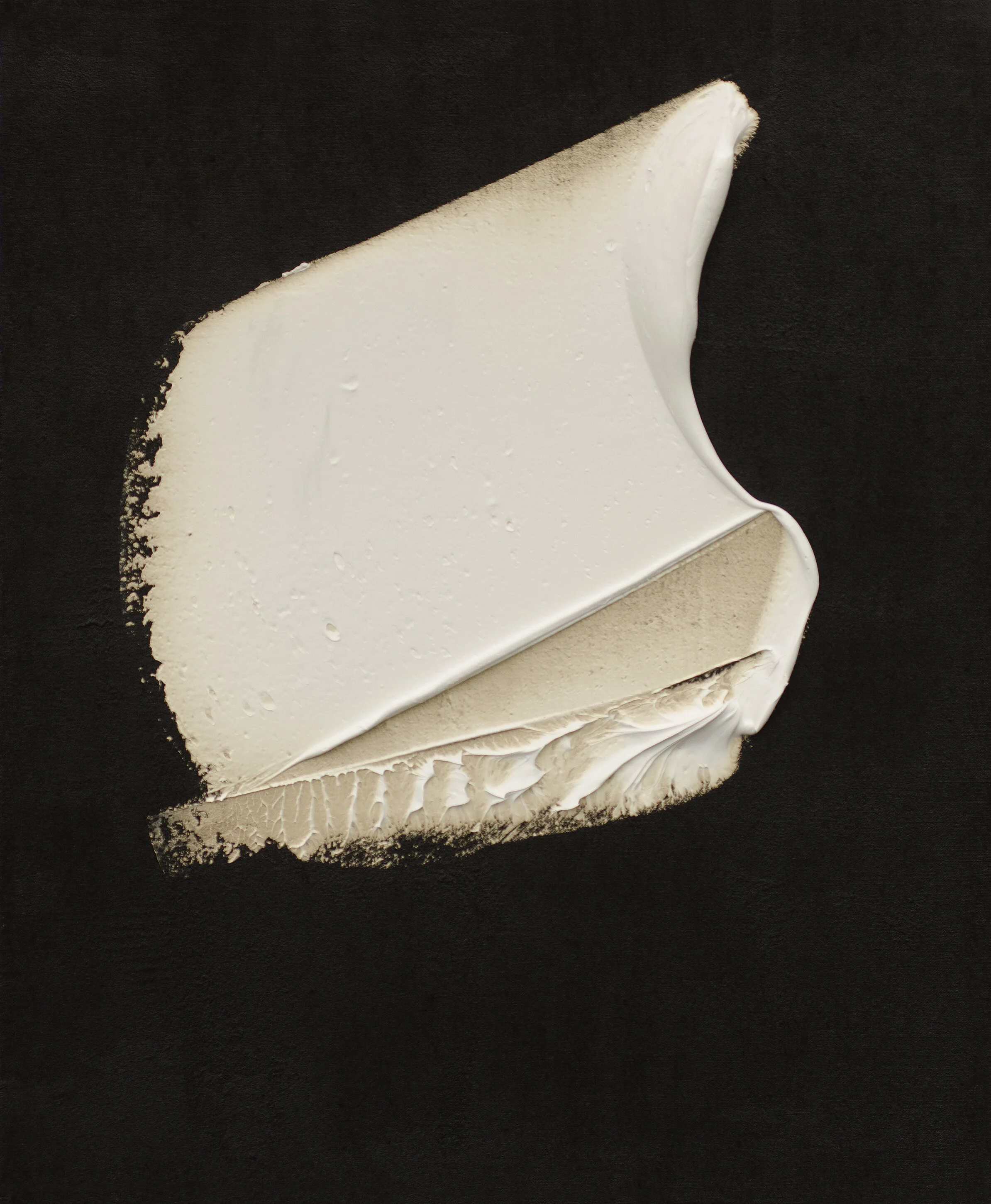 Made Whole, oil & tar on linen, 24"x20" 2019