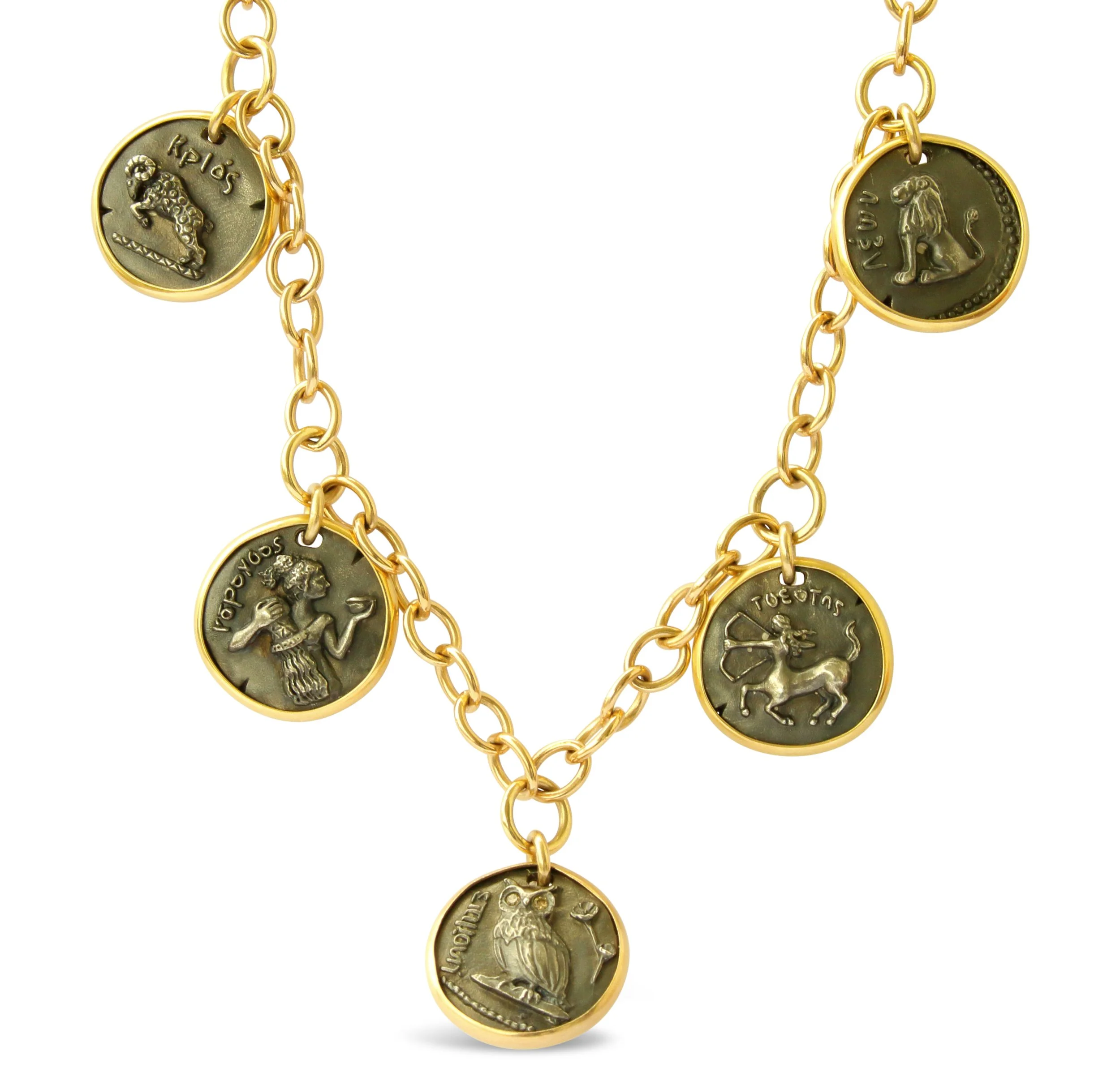 "YOUR STORY" NECKLACE WITH 5 PENDANTS