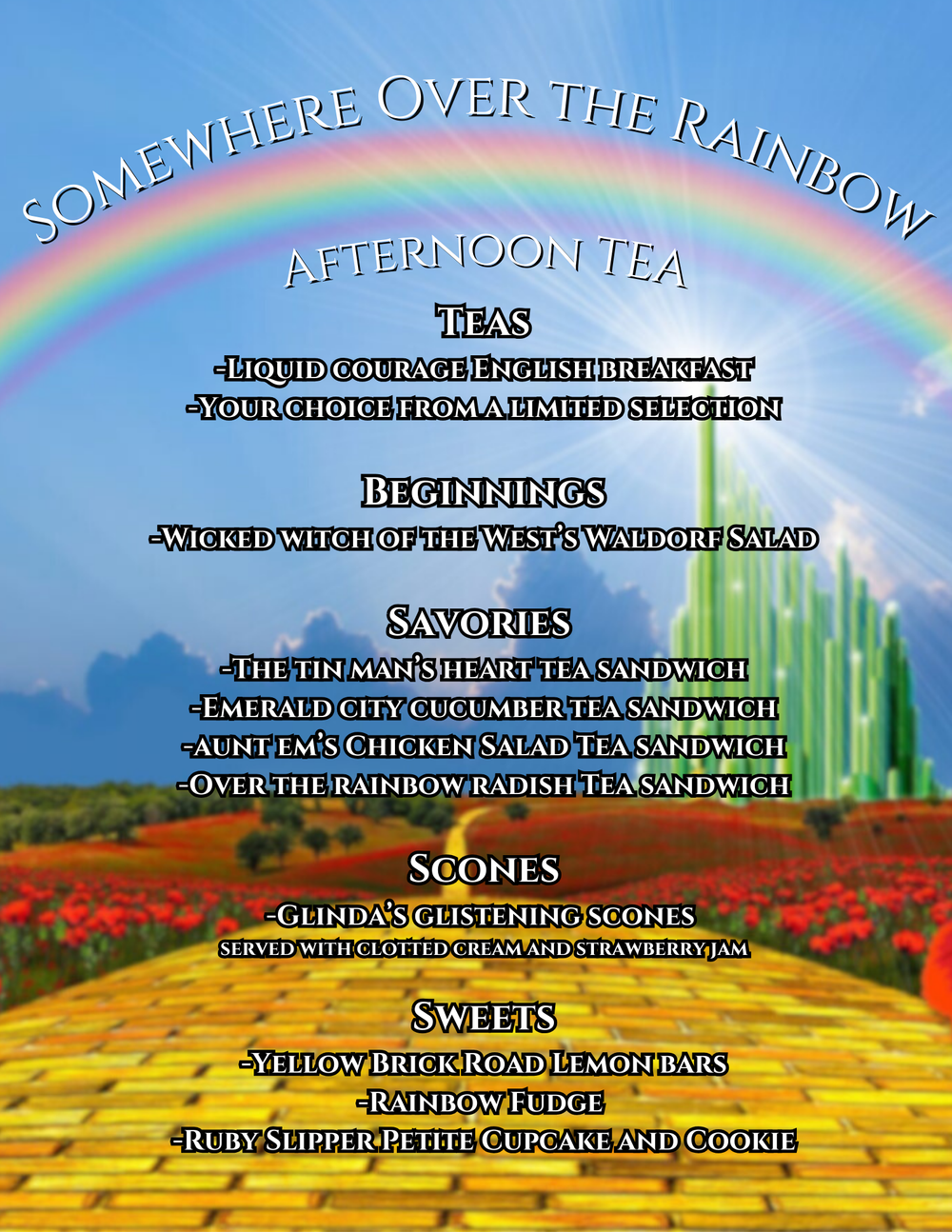 Afternoon Tea — Sweet Tease tea room