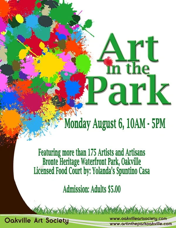 OAKVILLE ART SOCIETY 53RD ANNUAL ART IN THE PARK