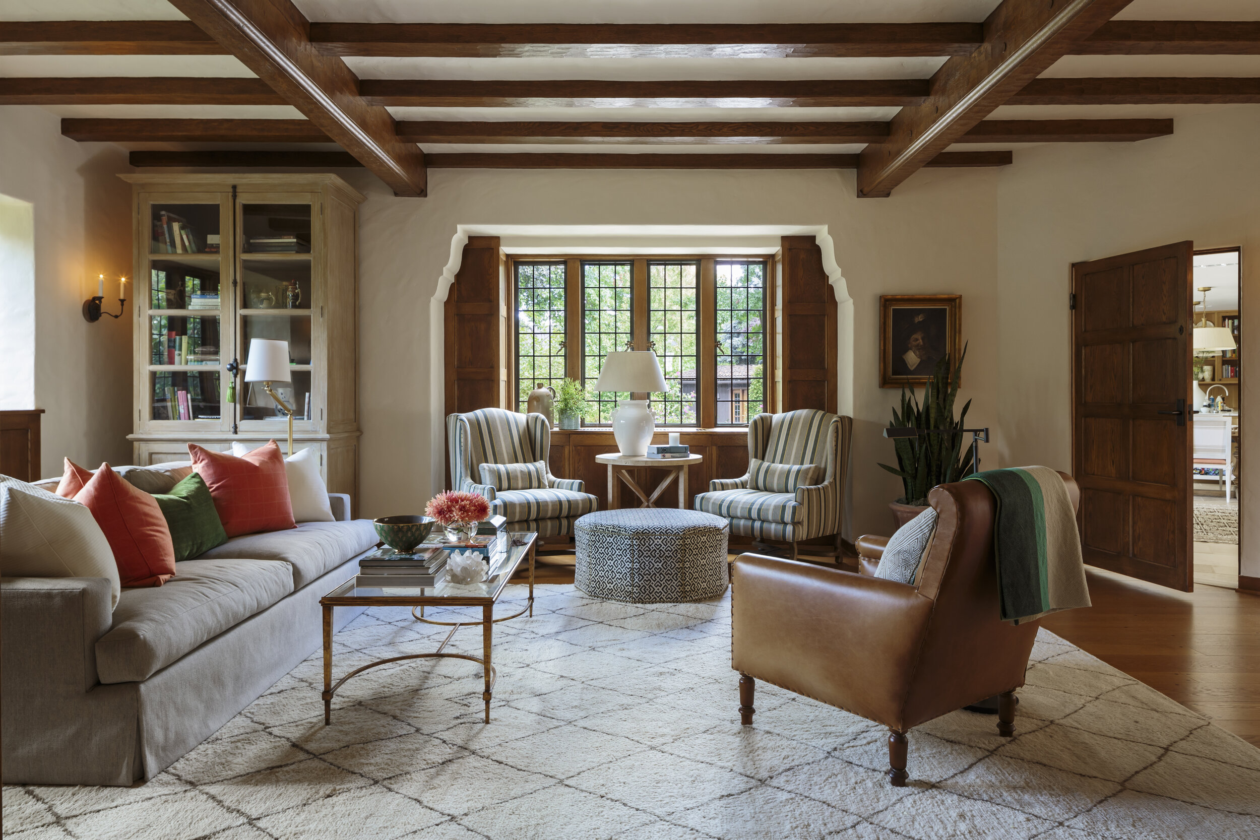 Maison, Inc. Interior Design_Portland_Tudor Mansion_library.jpg