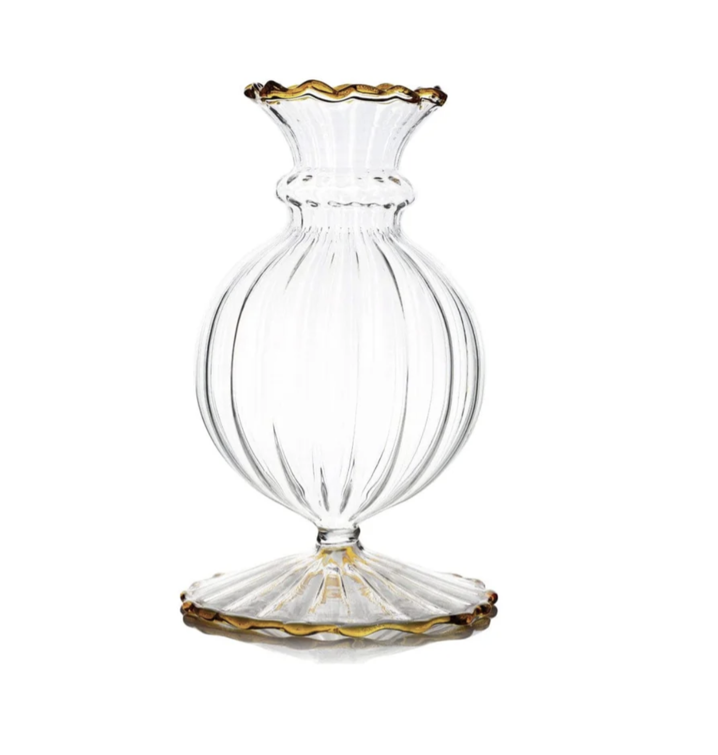 RUFFLE TOP BUD VASE Maison, Inc. Holiday Gifts