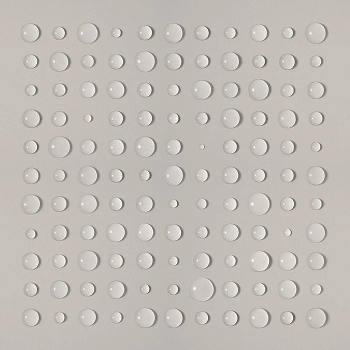 144 Water Droplets