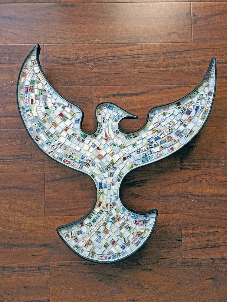  The First Presbyterian Church of San Bernardino celebrated its 150th anniversary by replacing a missing dove above their church entryway. Luz Mack, Gale Sorensen and I led a community engagement with the congregation on site.    See more here.   