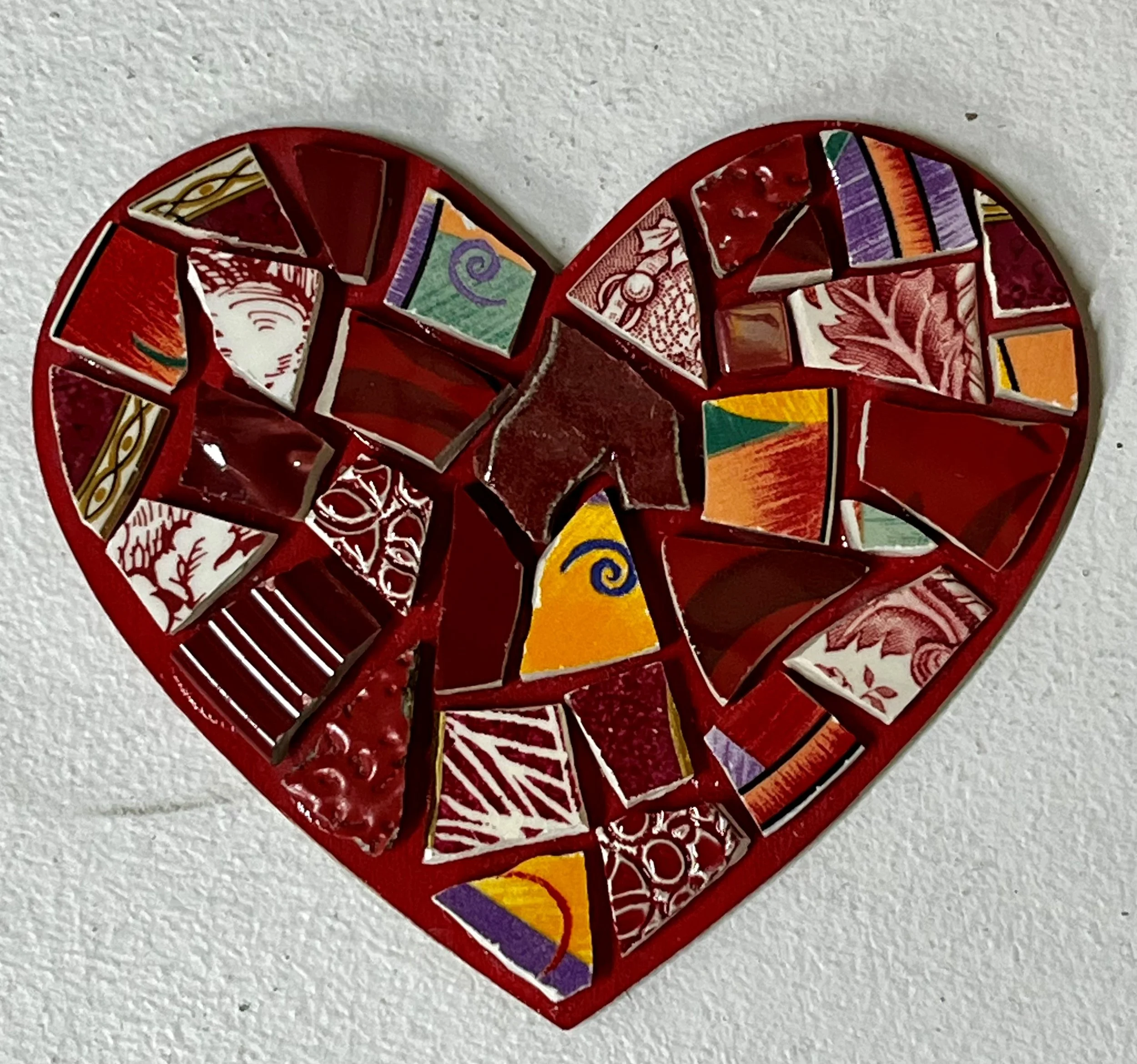 Mosaic Heart Workshop in San Pedro