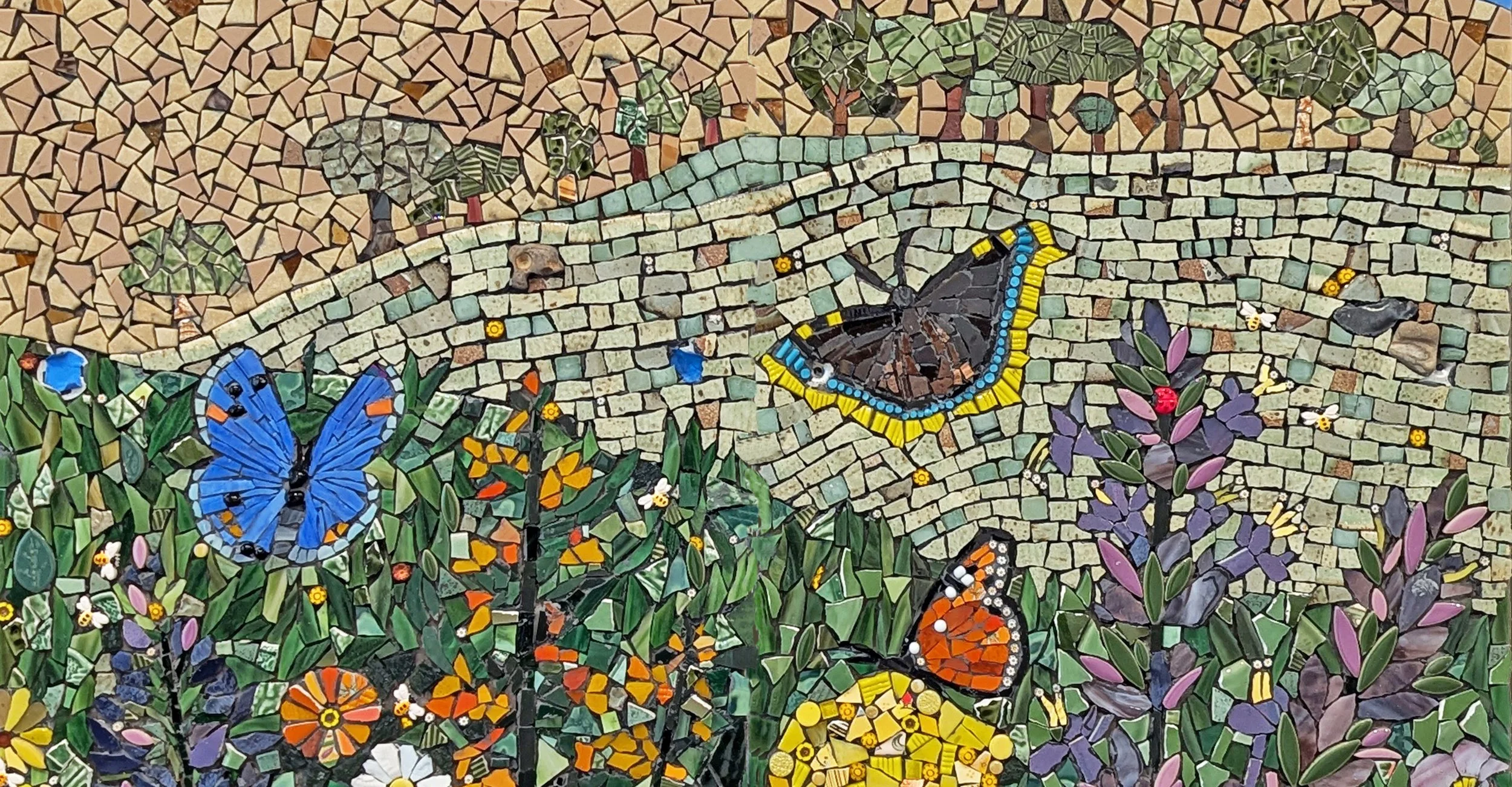 Mosaic Nature-Themed Art Panel Workshop in San Pedro