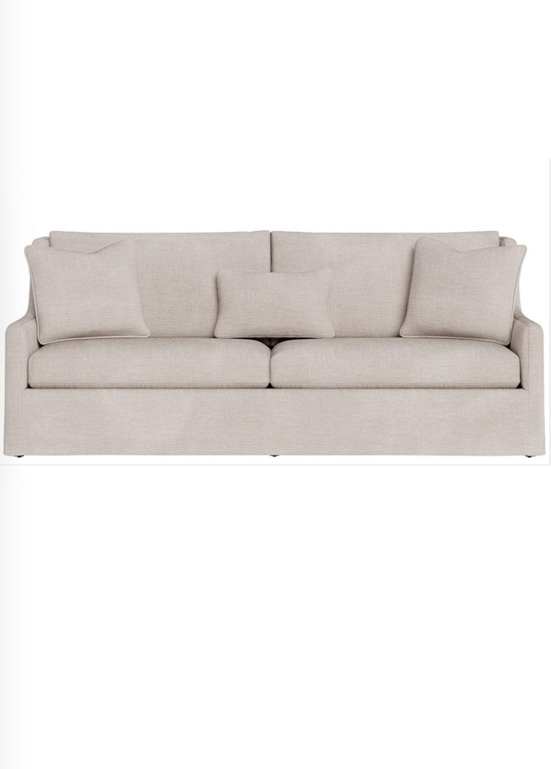 Customizable Hudson Slipcover Sofa