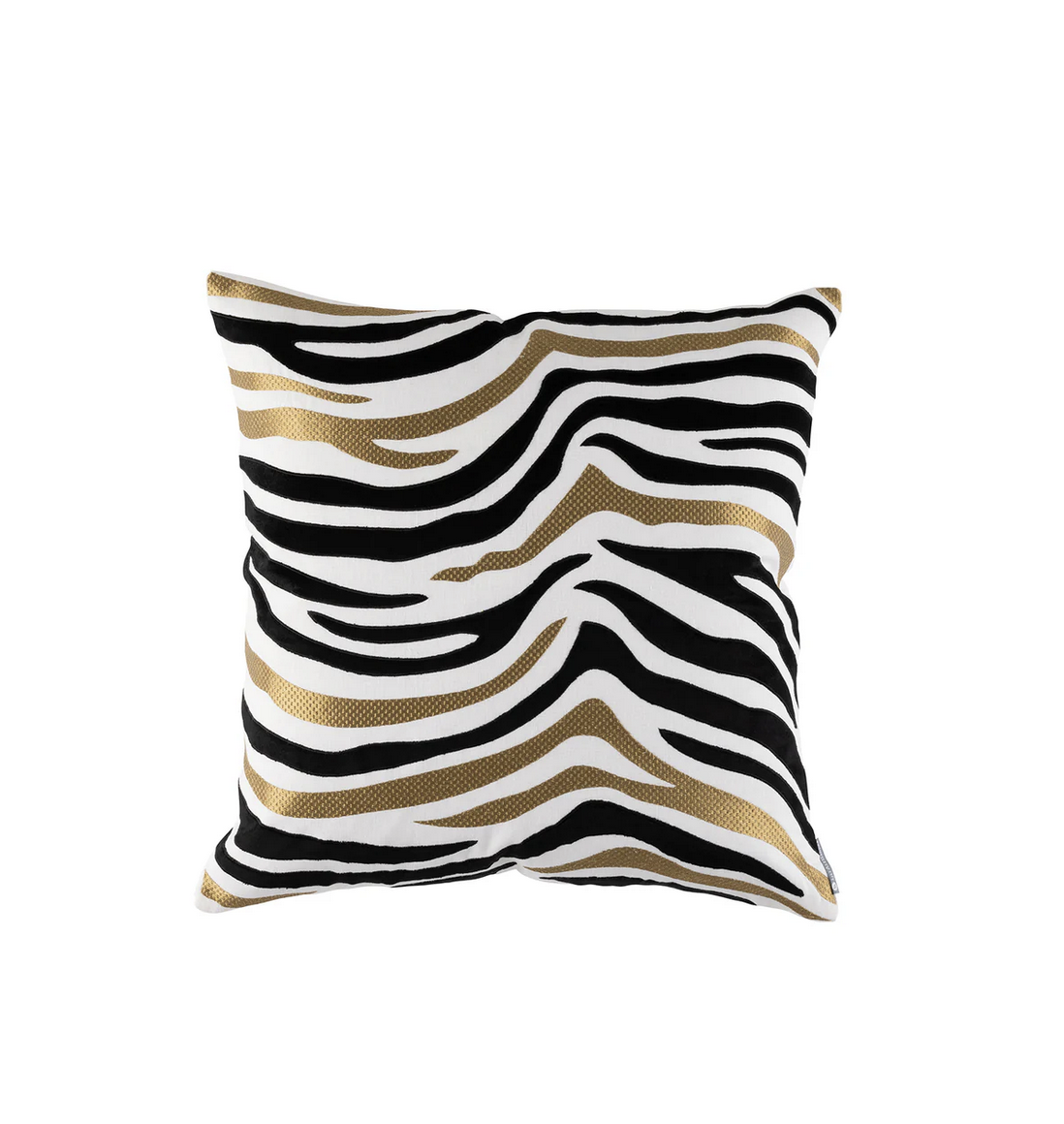 Tiger White Linen Decorative Pillow