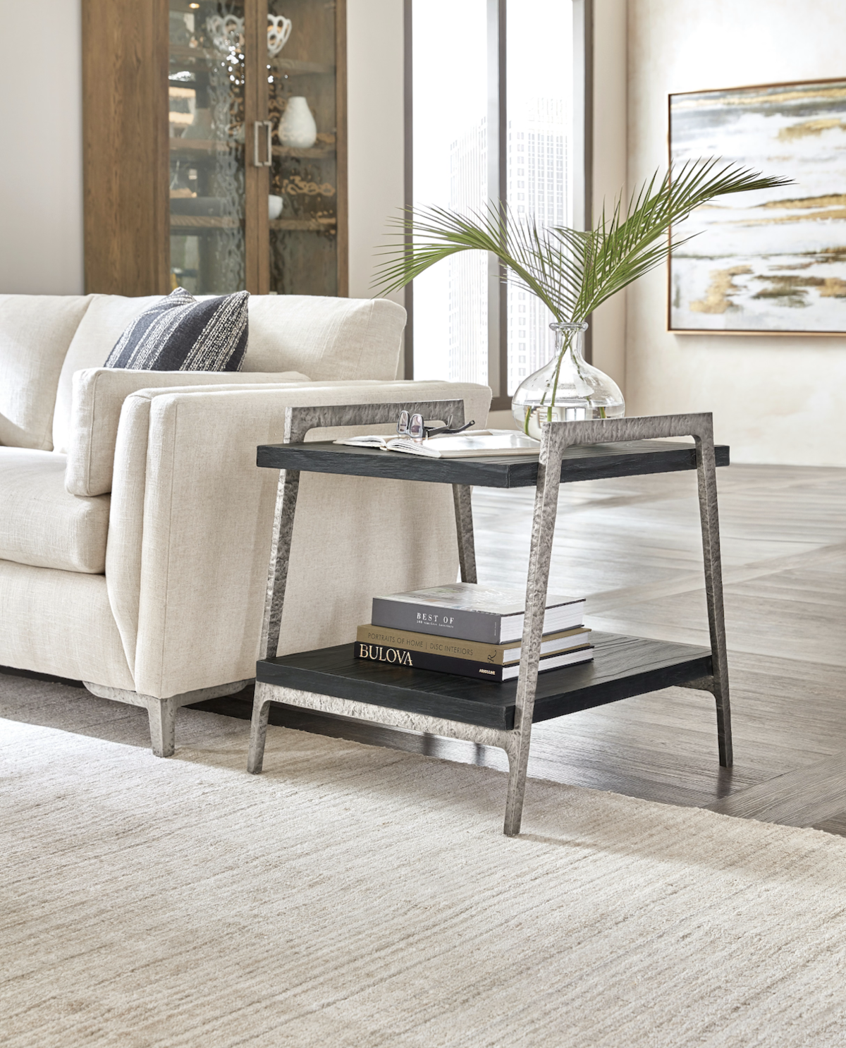 Chapman Shou Sugi Ban End Table