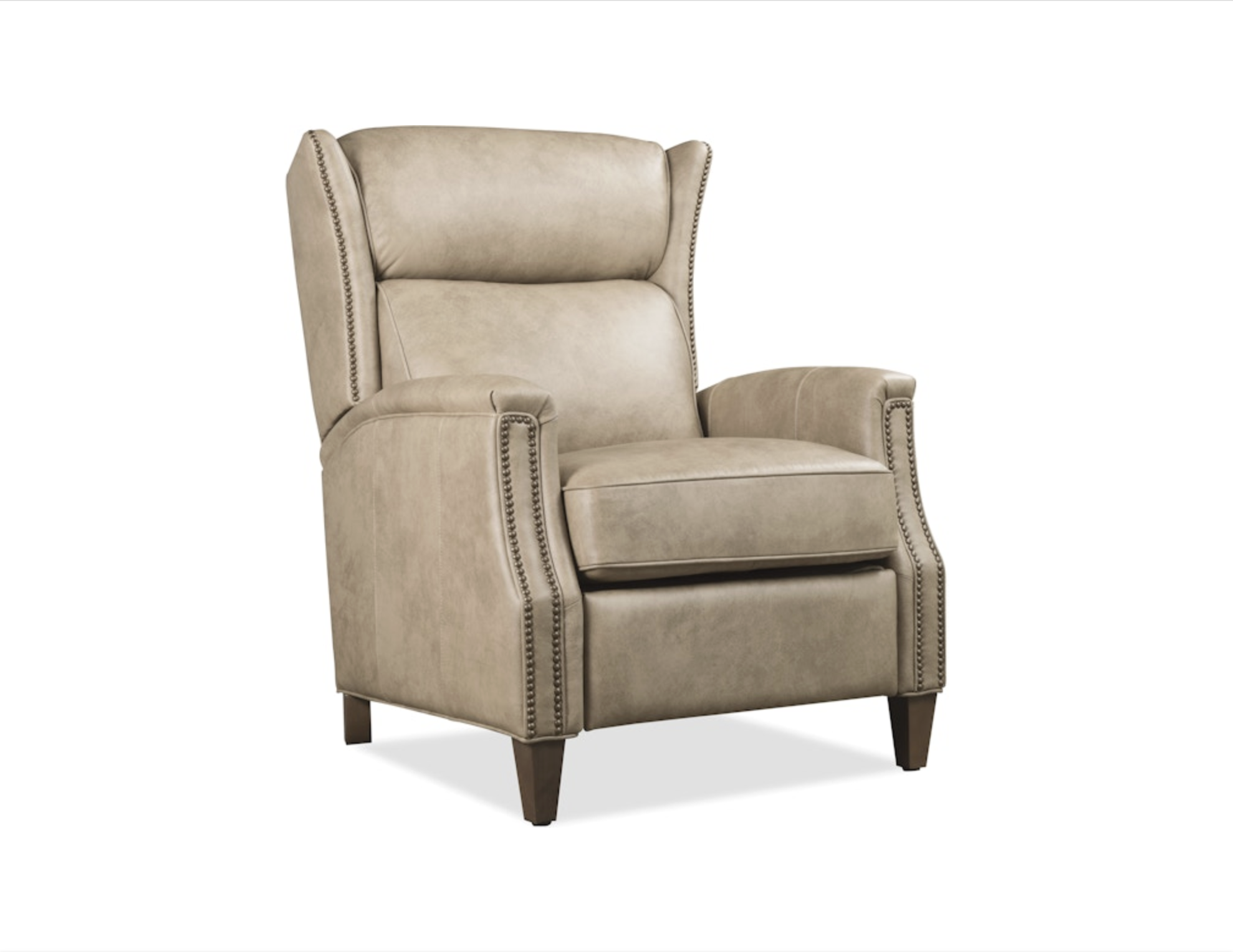 Beige Lansing Power Recliner