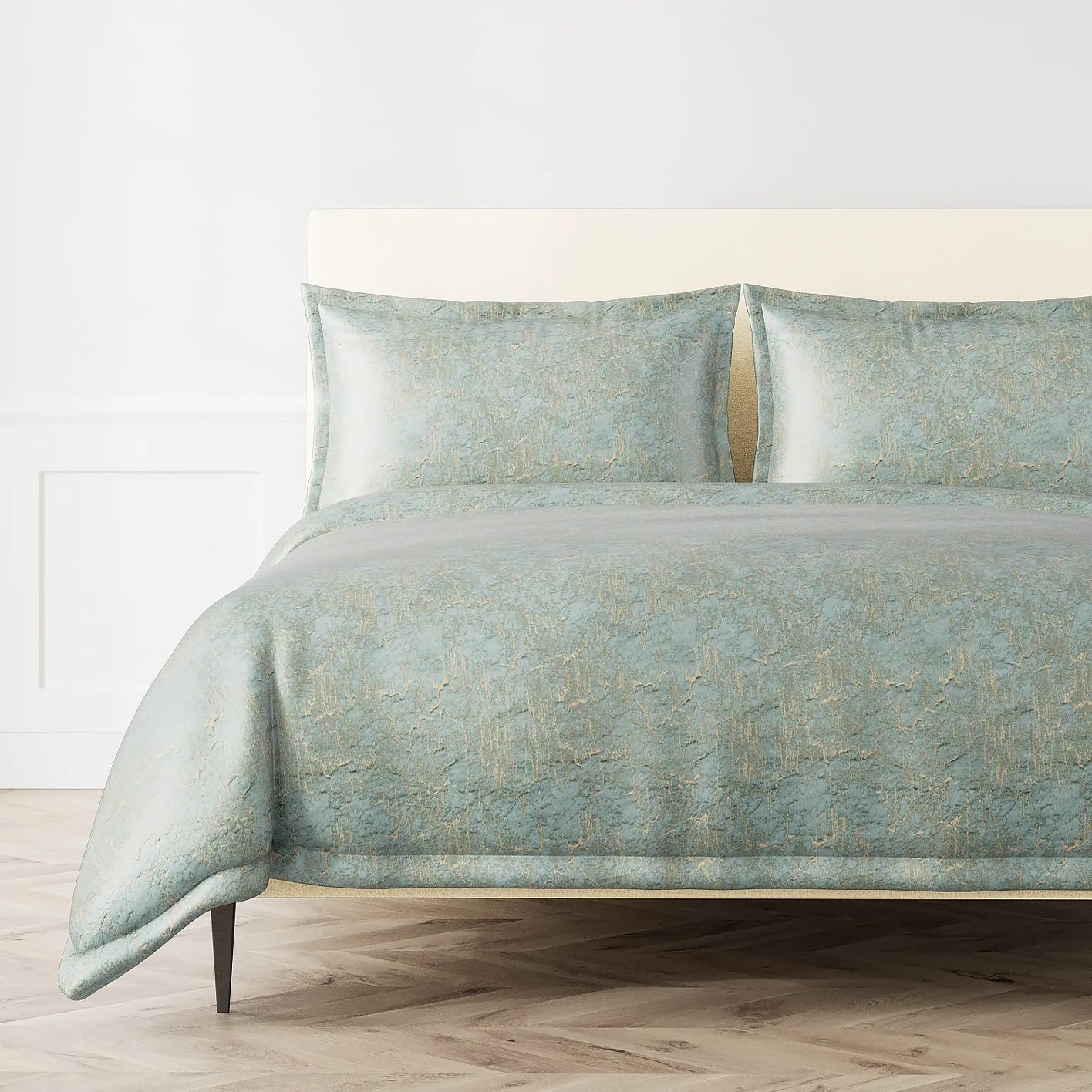 Allure Duvet Set - Aqua