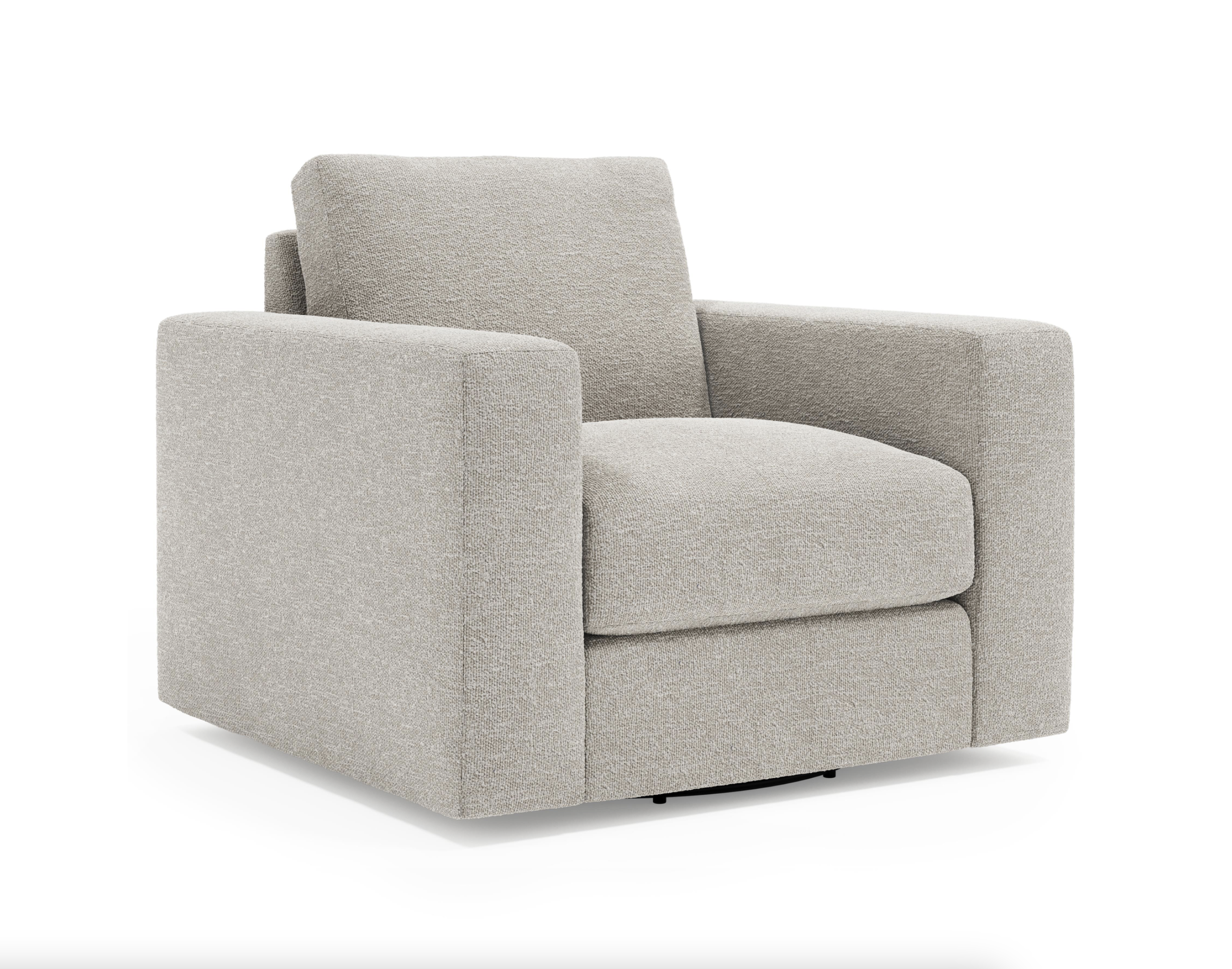 Customizable Drew Swivel Chair