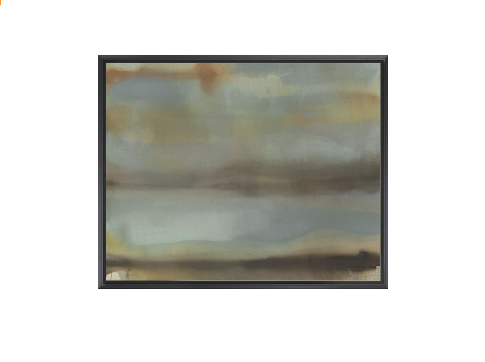 Customizable Framed Faded Horizon III Canvas