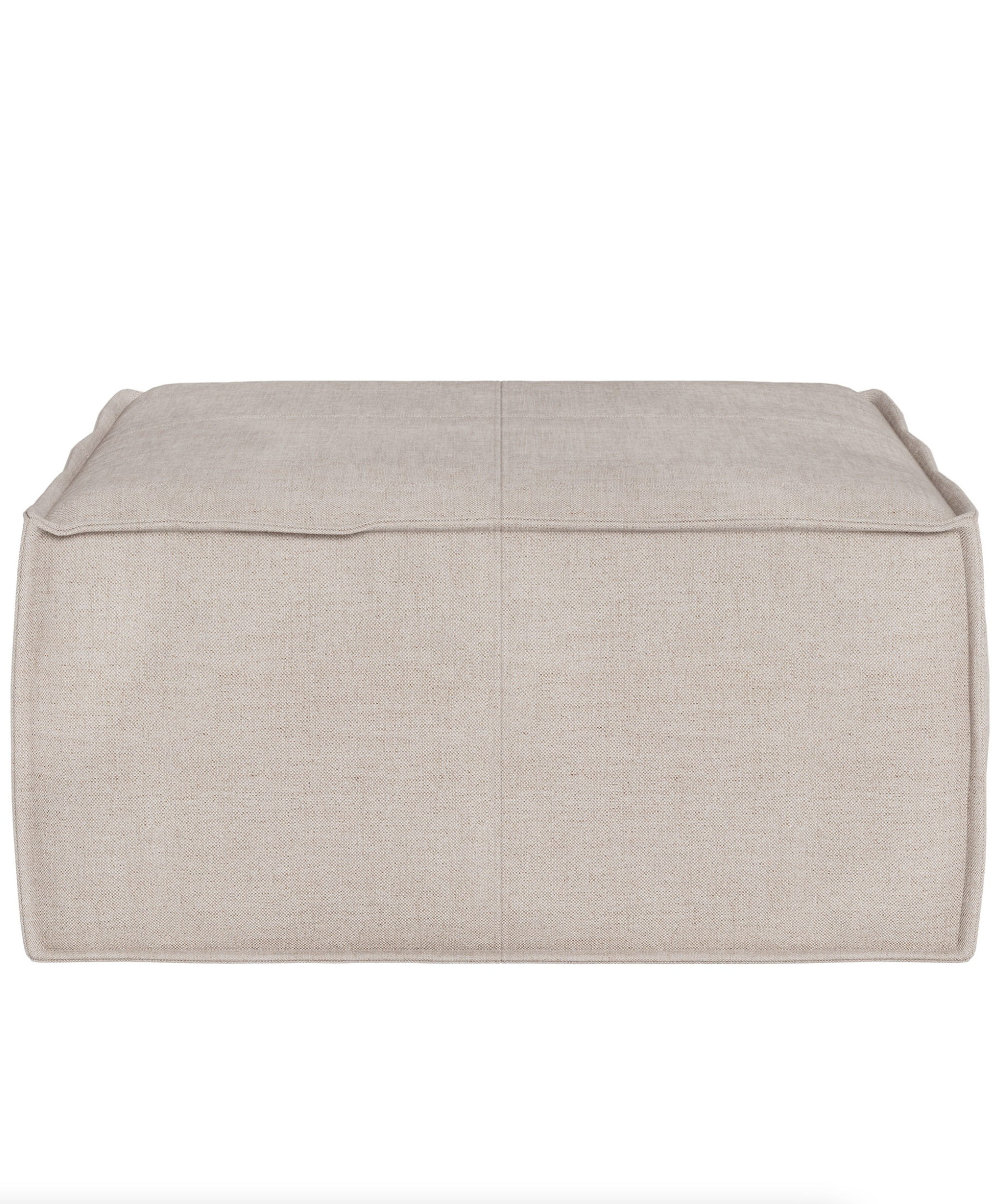 Customizable Large Bottega Pouf Ottoman