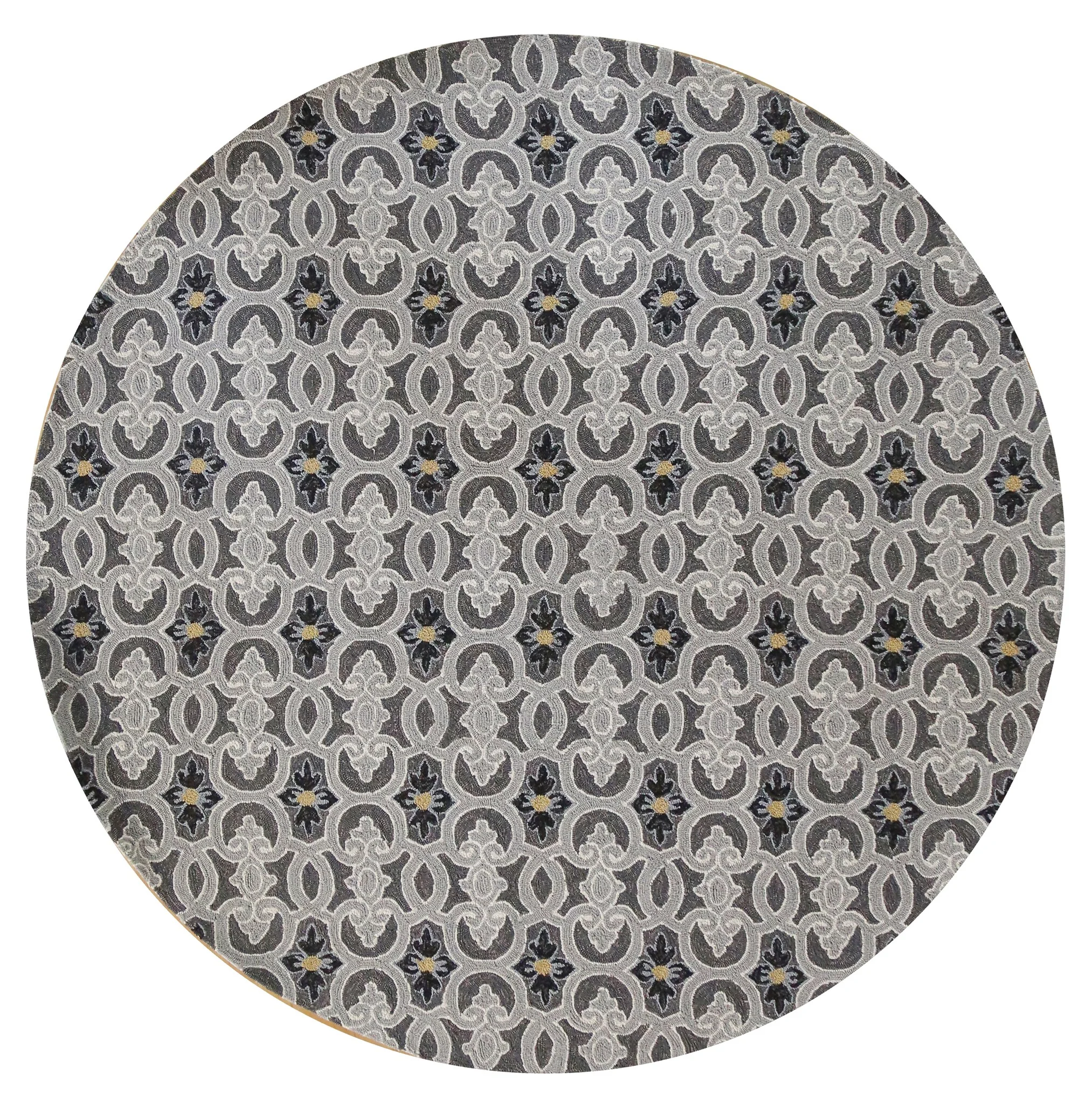 Charcoal Scrollwork Round Harbor 4201_1_lg.jpg