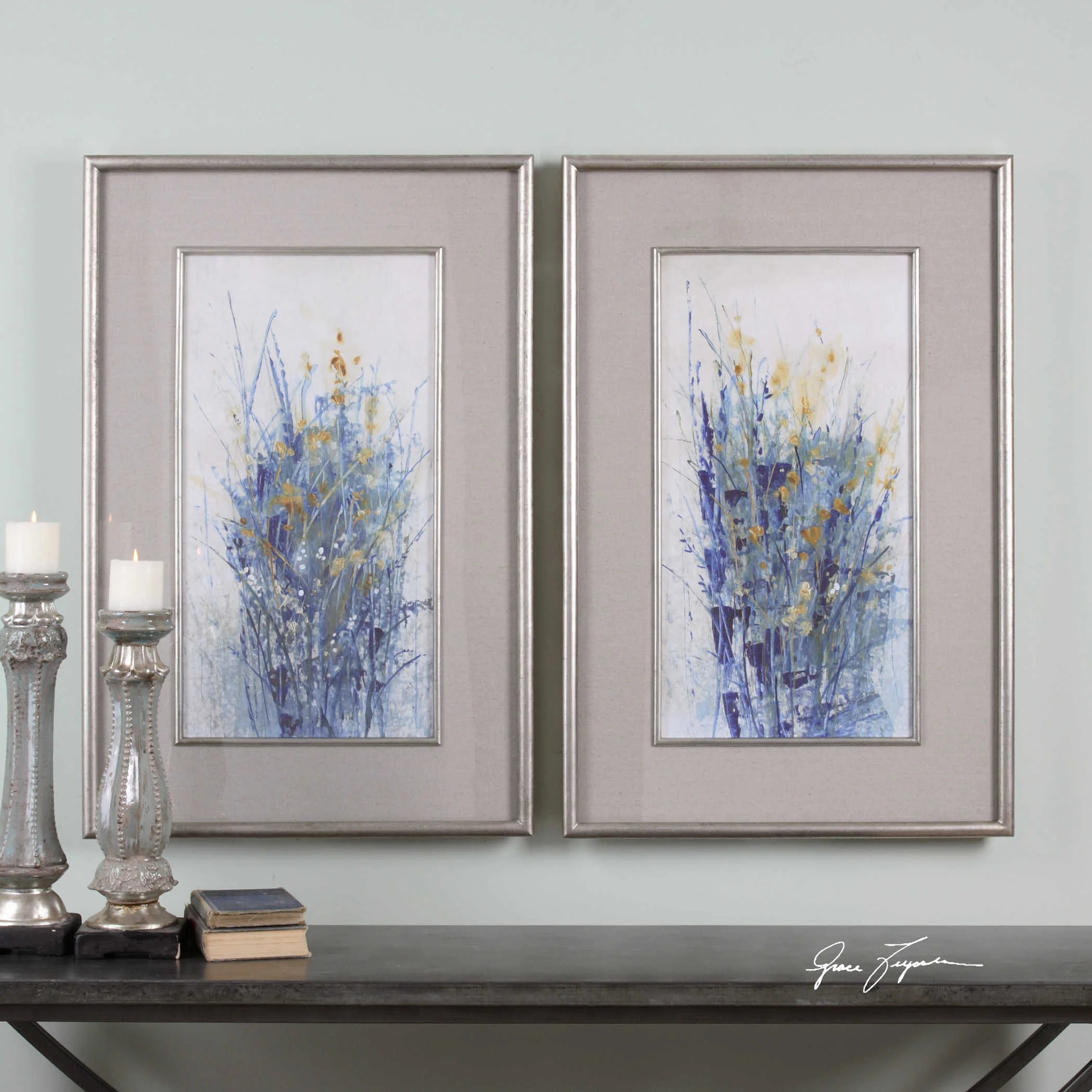 INDIGO FLORALS FRAMED PRINTS, S:2.jpg