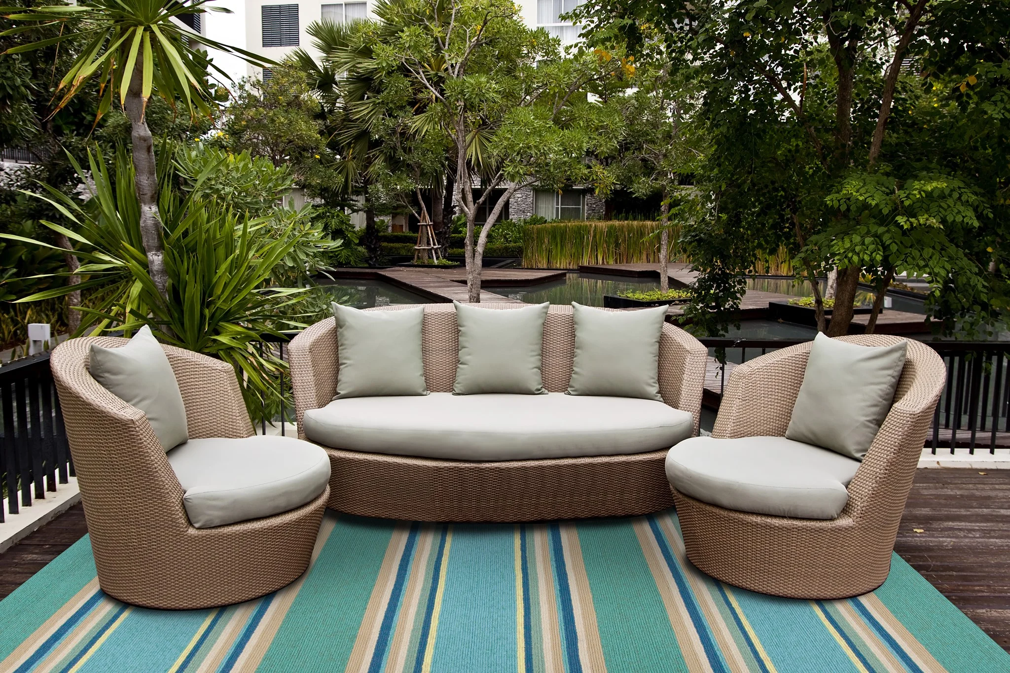 Ocean Stripes Harbor Indoor:Outdoor Area Rug 6.jpg