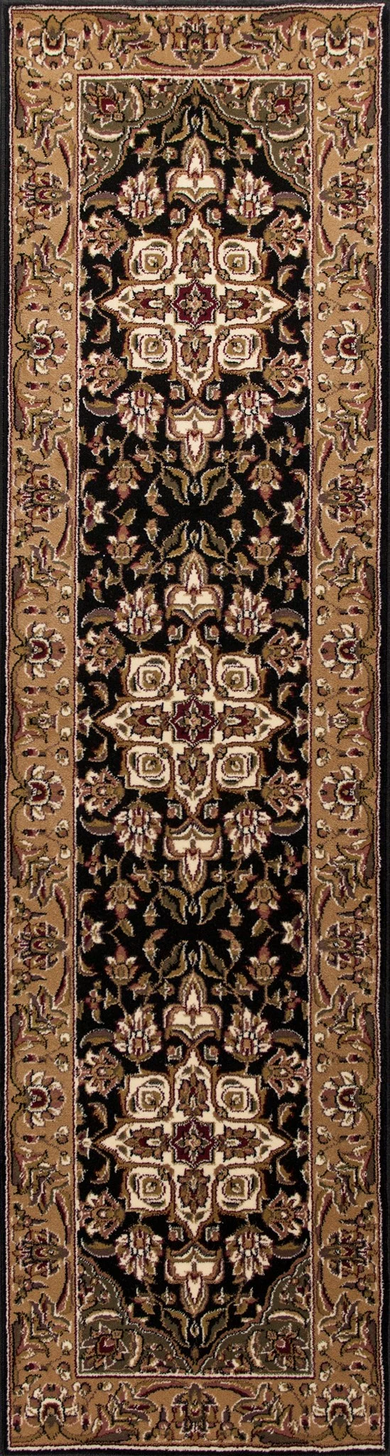Black:Beige Kashan Medallion Cambridge 2.jpg