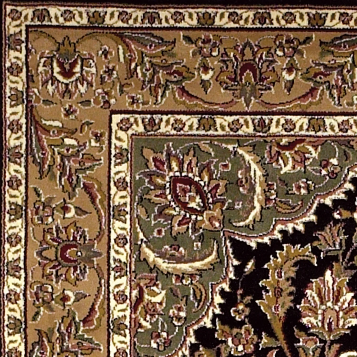 Black:Beige Kashan Medallion Cambridge 5.jpg