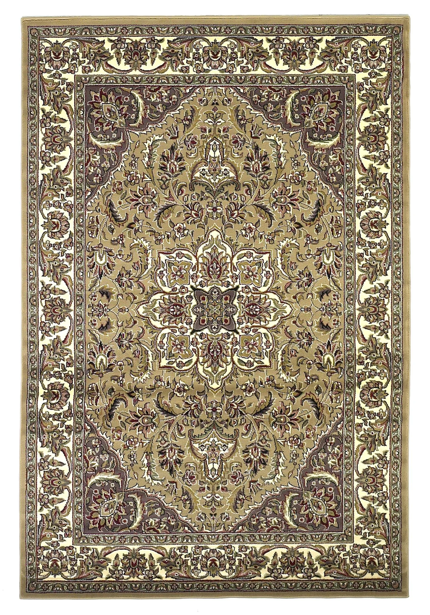 Beige:Ivory Kashan Medallion Cambridge.jpg