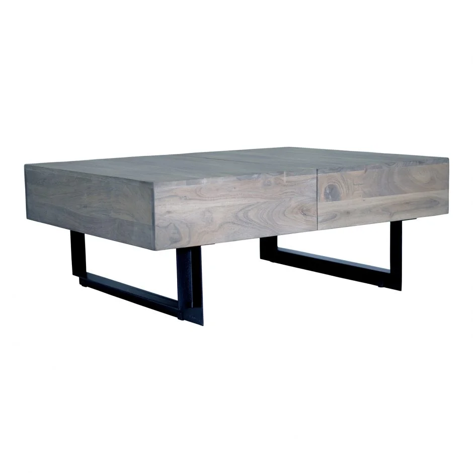 light grey coffee table
