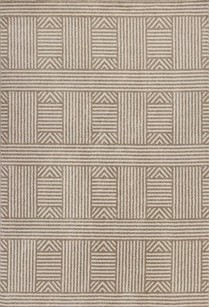 Beige Westport Lucia Indoor/Outdoor Rug 