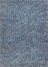 Indigo/Ivory Heather Shag Bliss Rug