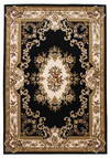 Black/Ivory Aubusson Corinthian