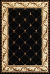 Black Fleur-De-Lis Corinthian