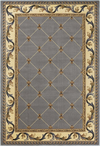 Slate Blue Fleur-De-Lis Corinthian